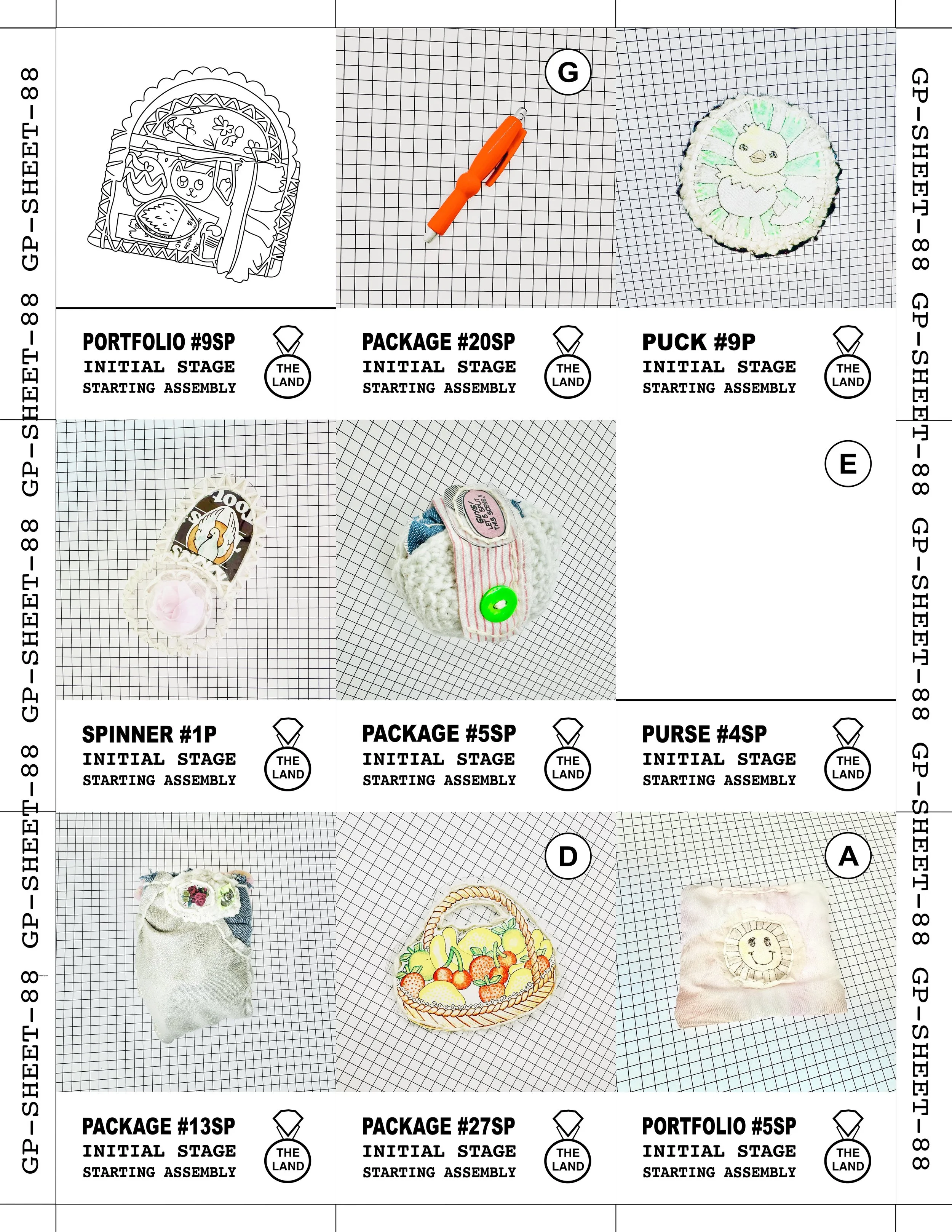 GAME PIECE SHEET 88