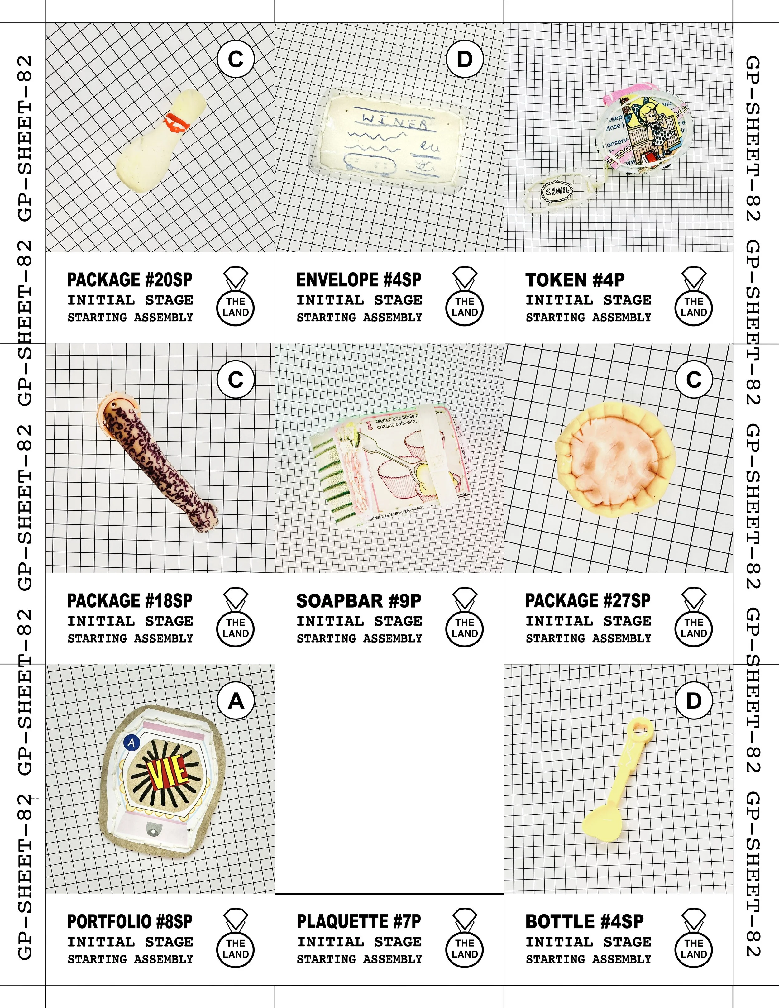 GAME PIECE SHEET 82