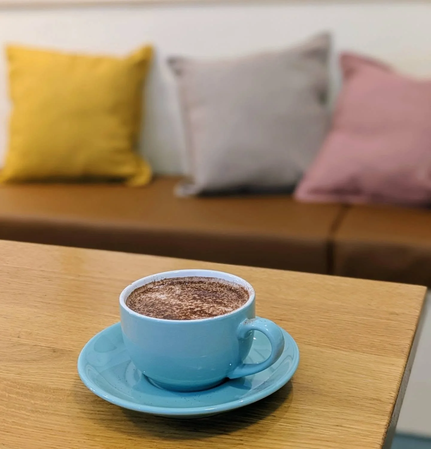 Hot chocolates and babycinos at the ready for half-term! ☕️🤎

We&rsquo;ll have the toys, games and colouring out, so come in for a drink and a change of scene.

We&rsquo;re open Monday and Wednesday, 9am-12pm.

And don&rsquo;t forget, everything at 