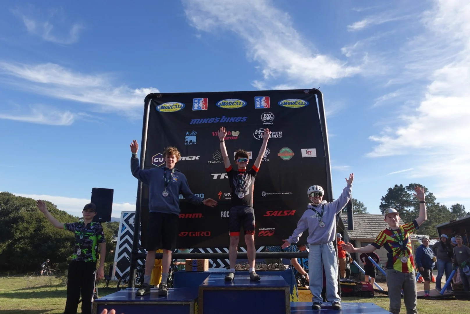 Fort Ord 8th Grade Boys Podium - 3rd Place Henry Johnson