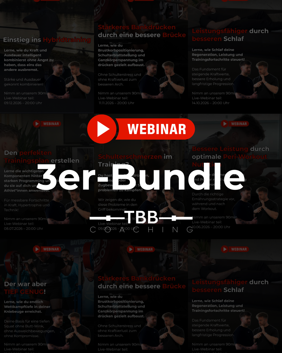 Webinar 3er-Bundle