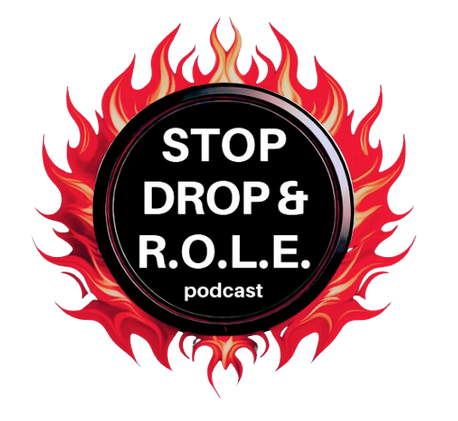 STOP DROP & R.O.L.E. podcast, Jen Caceres