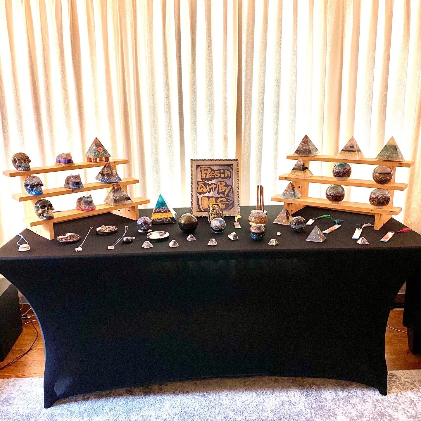 TODAY! 10am to 5pm, Emerson East / Eken Park Art Walk

Michael C Ellis of Resin Art by MC:

&ldquo;In my art I use a variety of mediums; painting, resin sculptures, and photography to express my interests and life experiences. My art is inspired by t