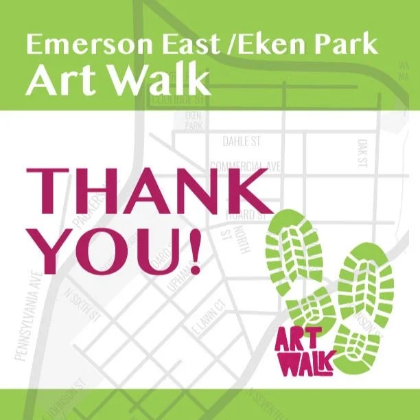 Thank you to everyone who came out this year, thank you to all the artists and thank you to our sponsors! Another successful Art Walk yesterday.

@dextersmadtown 
@kilnshed
@multi.story.house
@emo_pottery
@susankayeart
@thepastelabstract 
@just.cryst