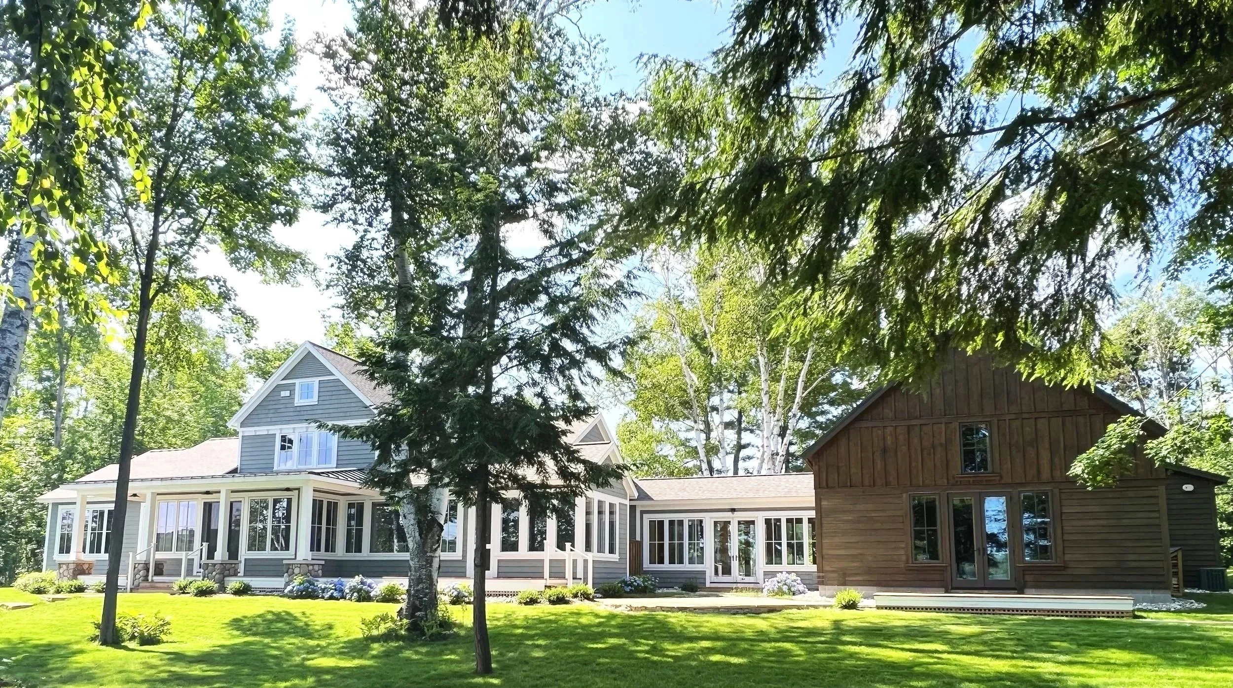 North Lake Leelanau New Construction -                     Architect: Sarah Bourgeois / Builder: Biggs Construction 