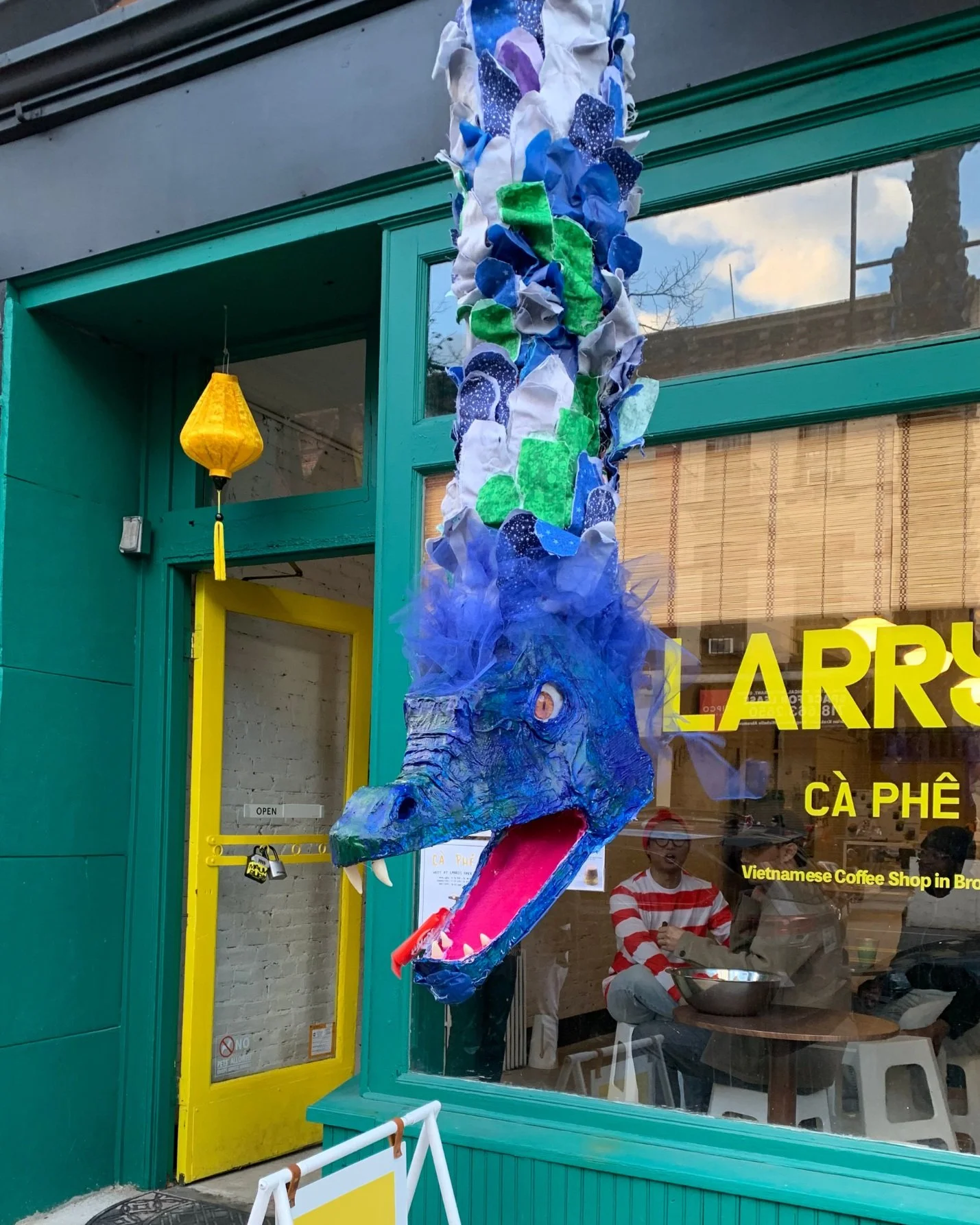 Officially announcing that the Candy Breathing Dragon will be returning this halloween to 7th ave in Park Slope. Catch sight and some candy for one night only