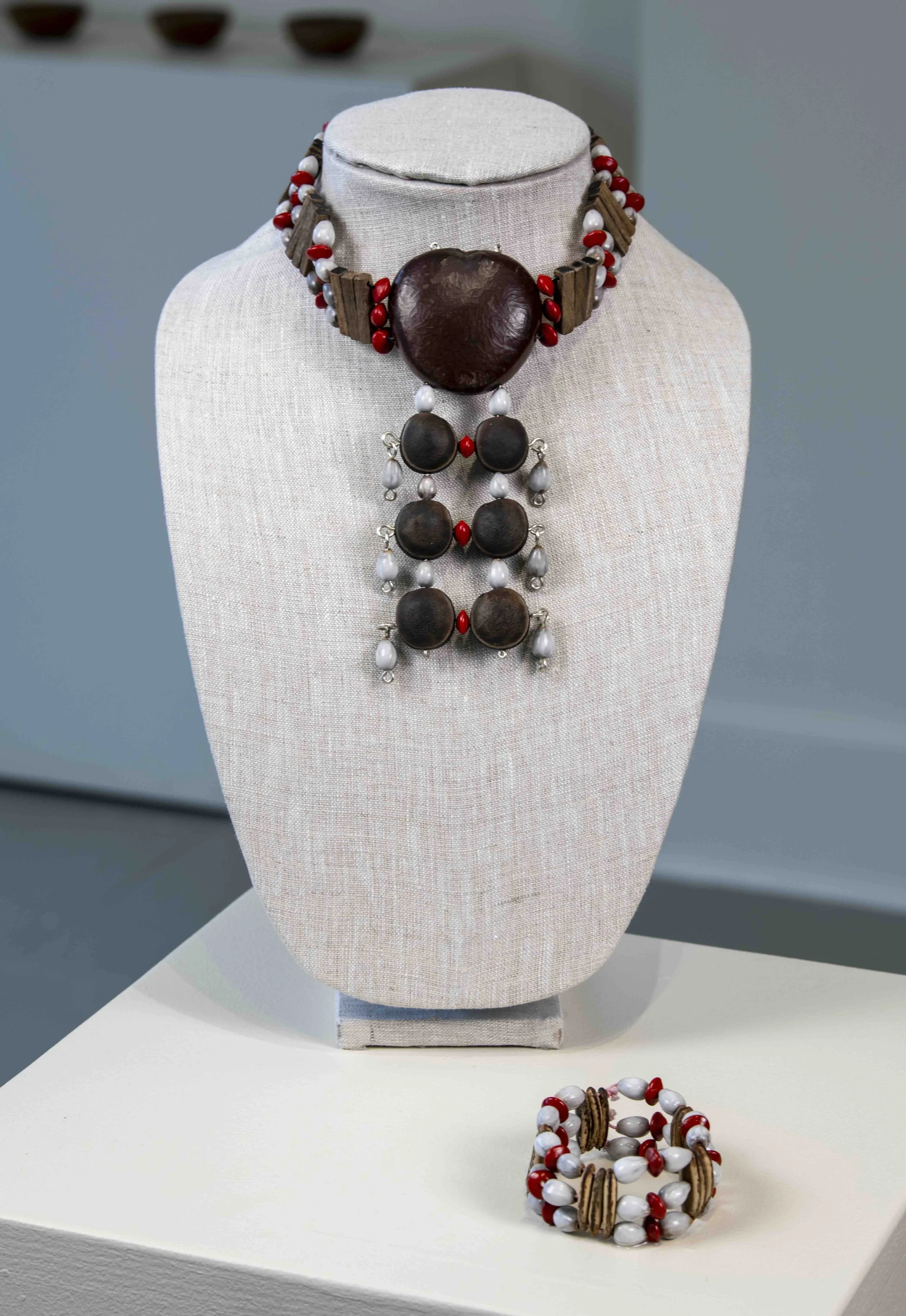 Tyshan Wright, Installation view, TABU, Mary E. Black Gallery, Craft Nova Scotia, Halifax, 5 March 2026 to 19 April 2026. Photo: Steve Farmer