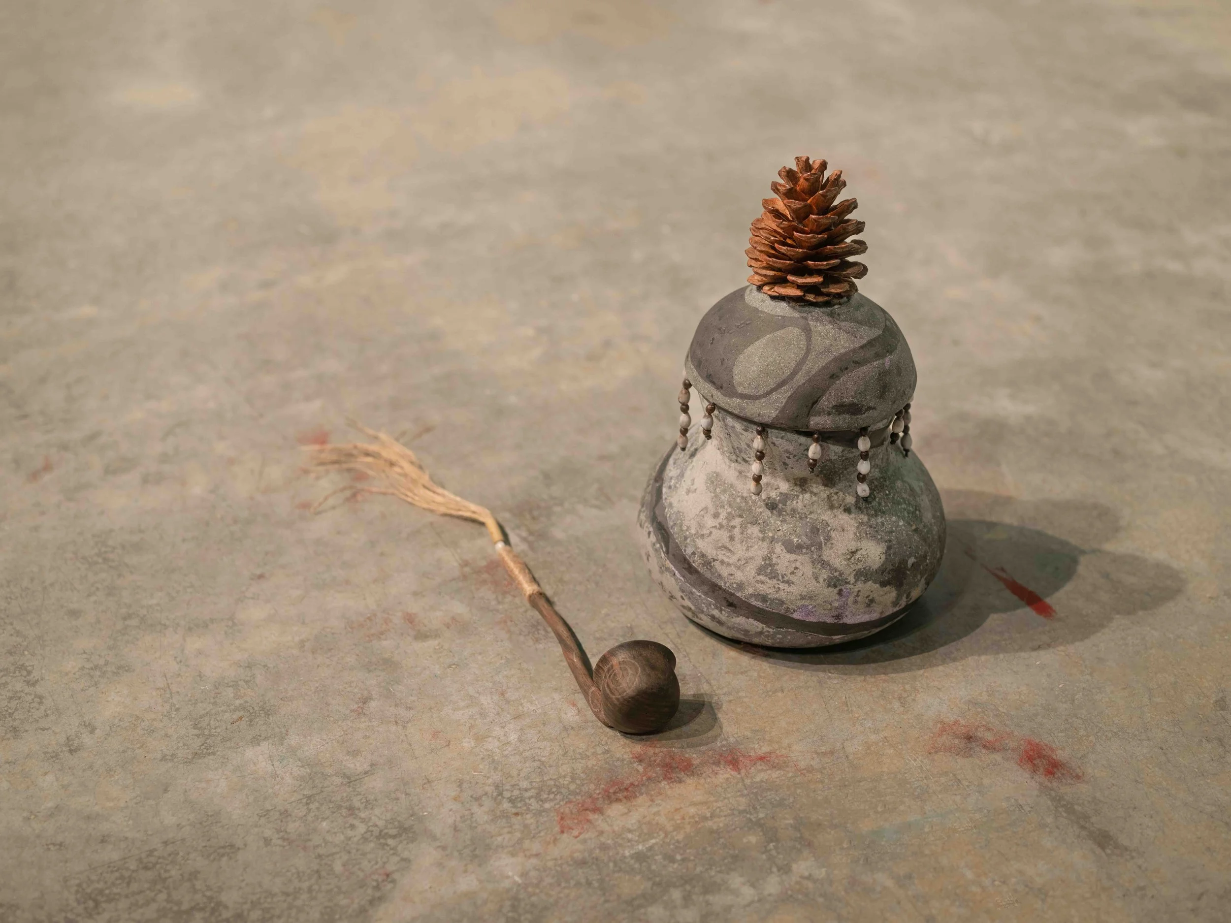 Tyshan Wright, Installation view, Maroon Hill, MFA Thesis Exhibition, Emily Carr University of Art + Design, Vancouver, 7 July 2025 to 18 July 2025. © Tyshan Wright. Photo: Boya Liang