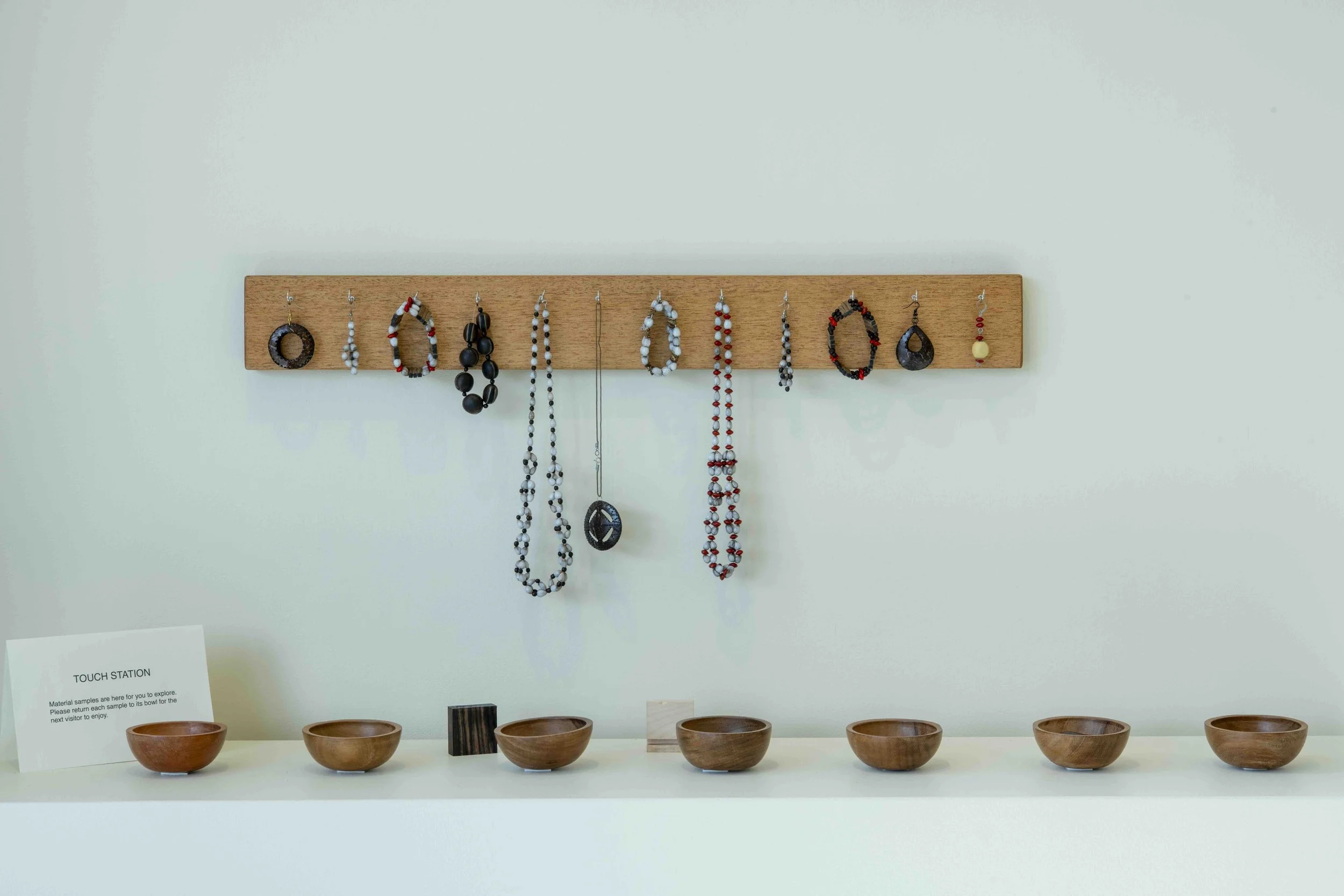 Tyshan Wright, Installation view, TABU, Mary E. Black Gallery, Craft Nova Scotia, Halifax, 5 March 2026 to 19 April 2026. Photo: Steve Farmer