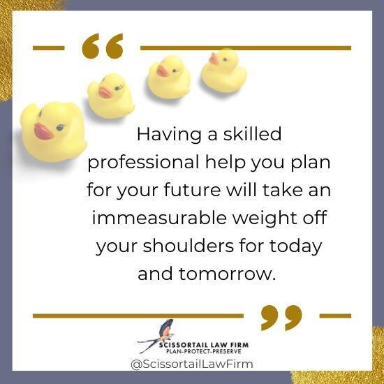 Having a skilled professional help you plan for your future will take an immeasurable weight off your shoulders for today and tomorrow. ⁠
.⁠
* Click the link in bio to learn more about us and click &quot;Contact Us&quot; to schedule a consultation to