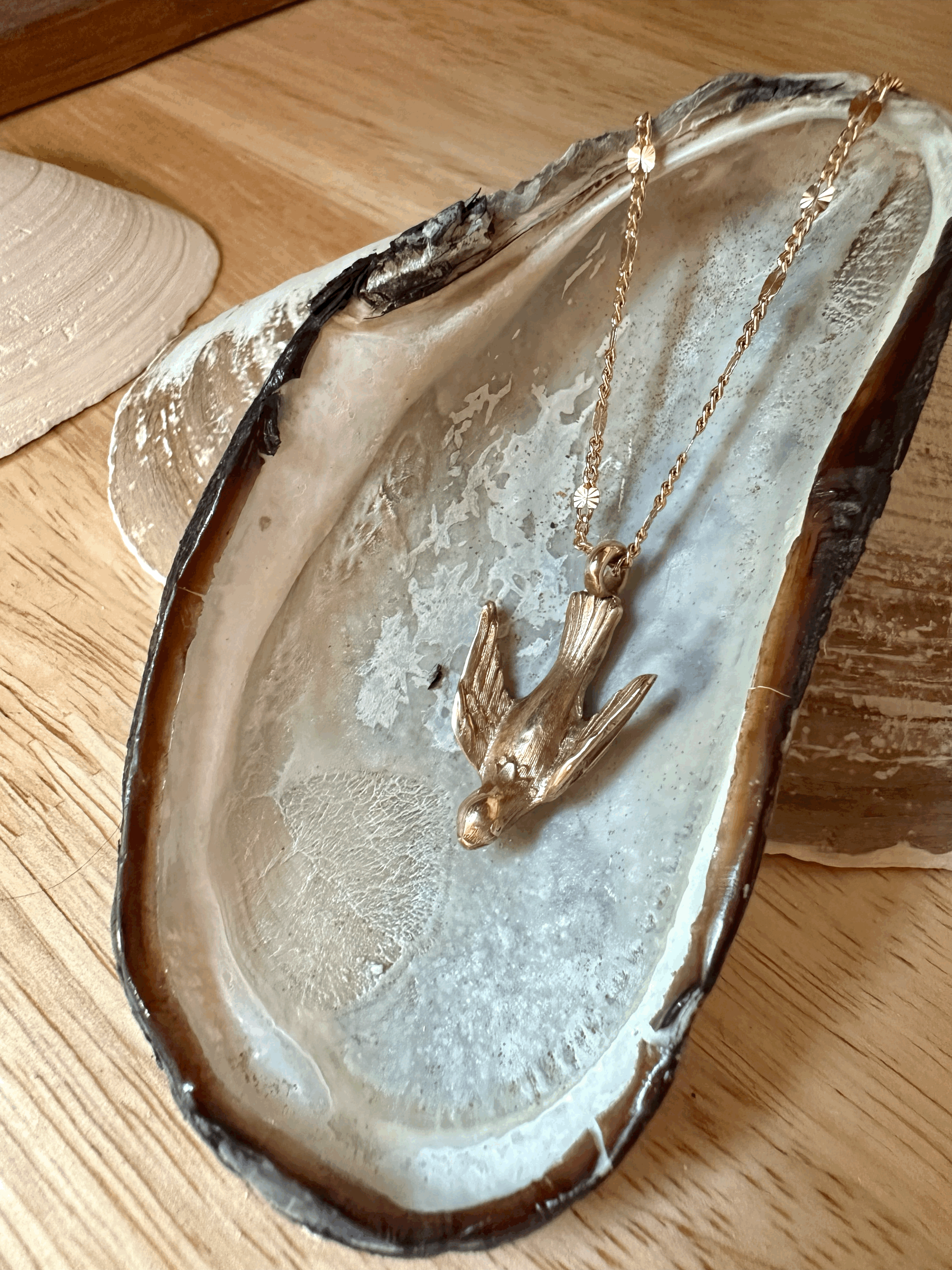 Diving Swallow Necklace
