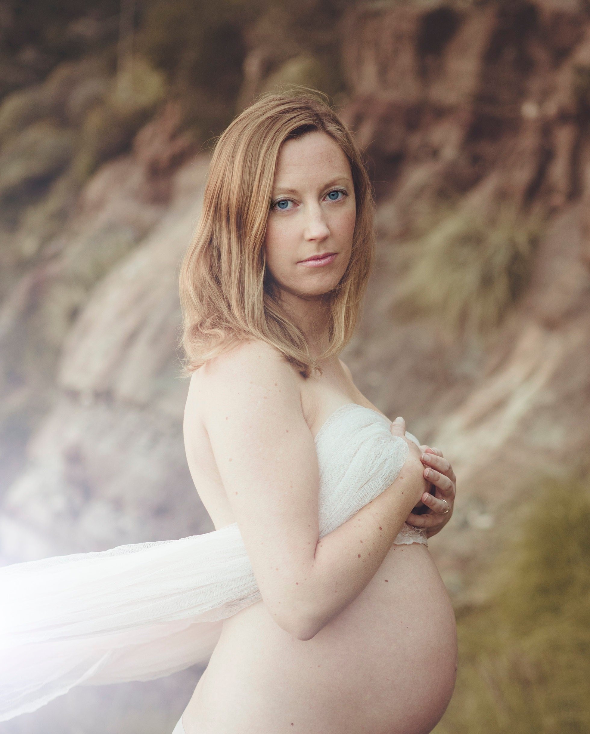 pregnant model , Organic Body Butter for Pregnancy and Breast Feeding