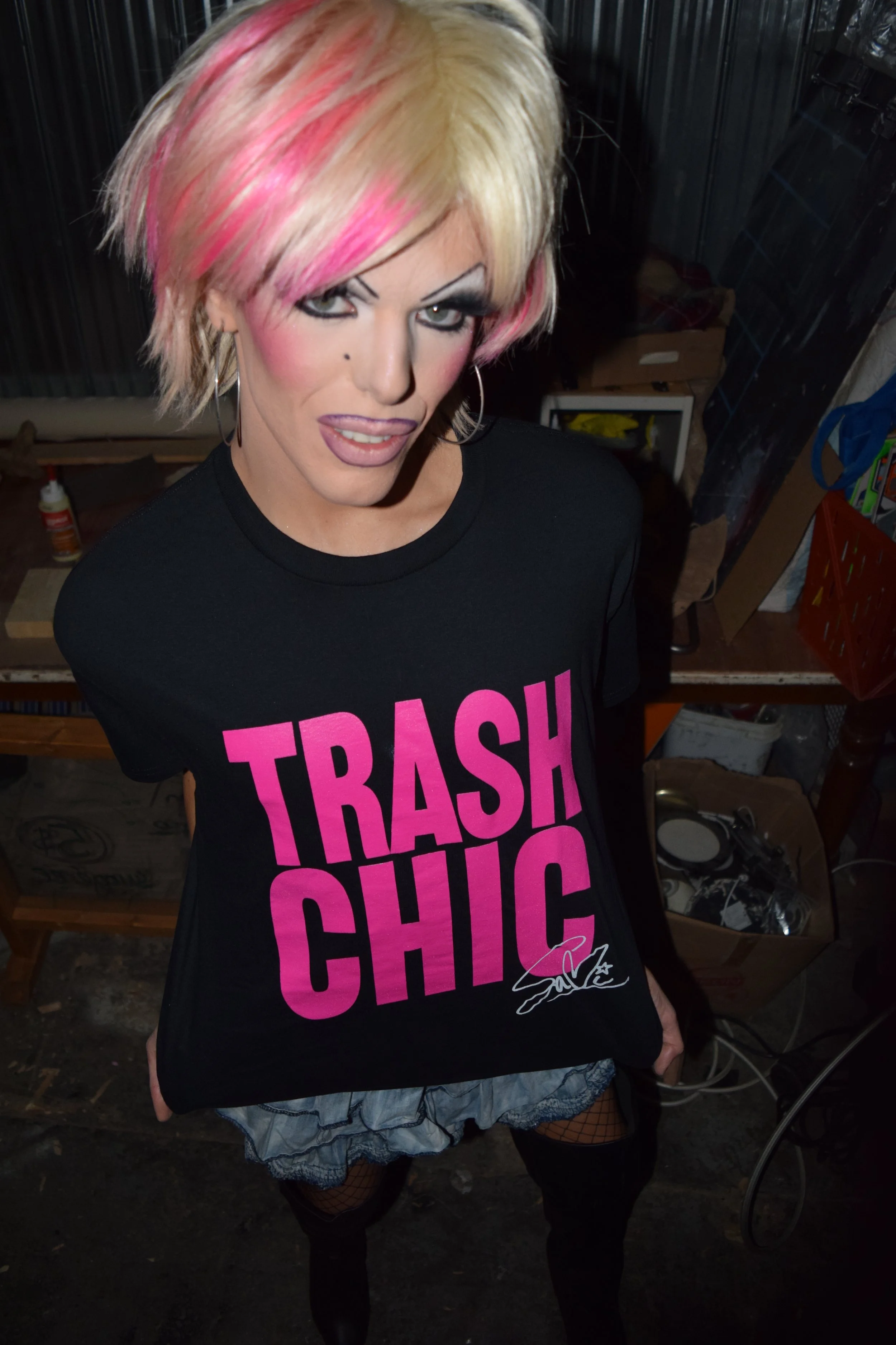 T-shirt « Trash-Chic »