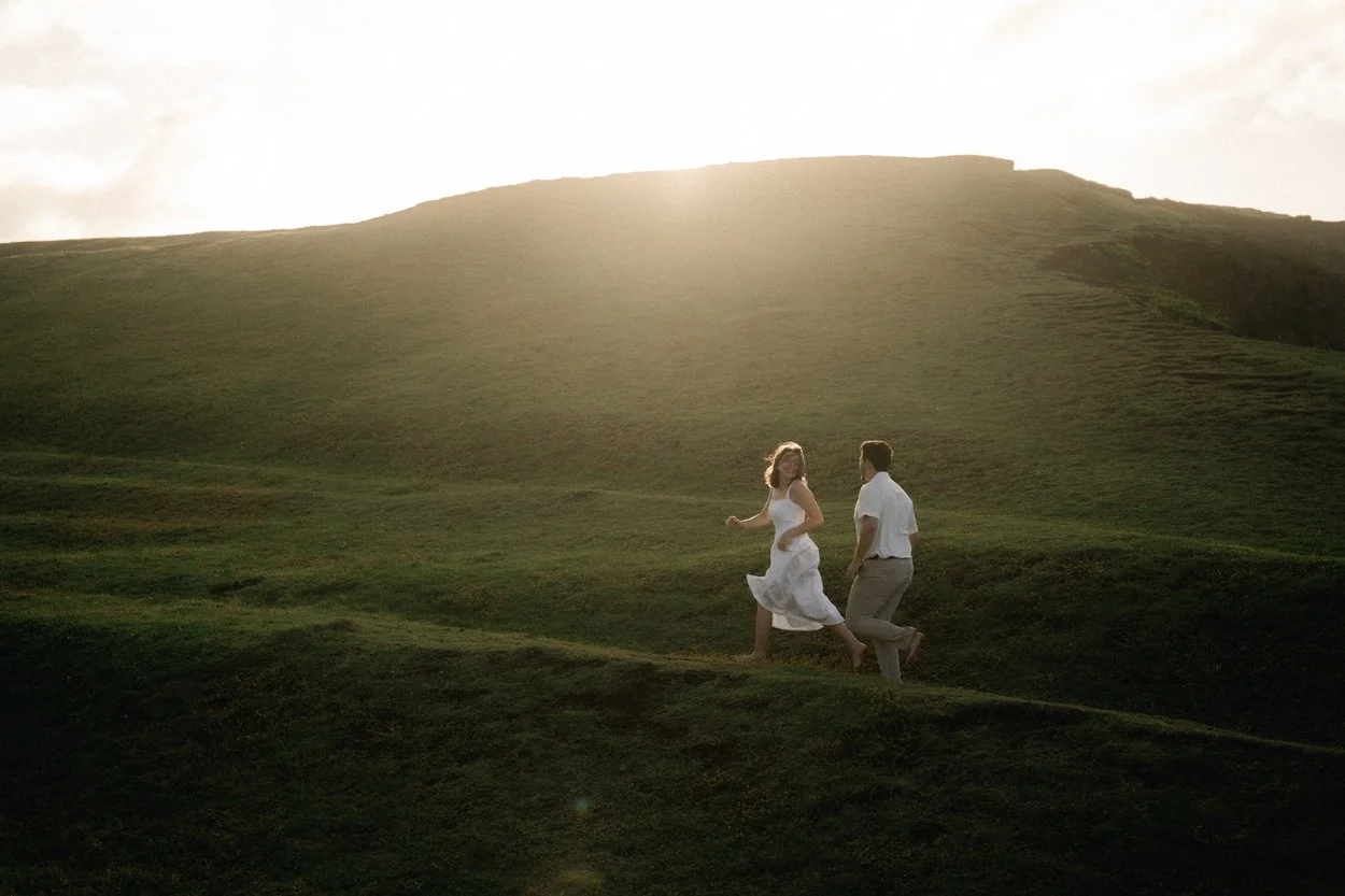 A Cinematic Love Story on Maui’s North Shore | Hawaii Couples Photographer