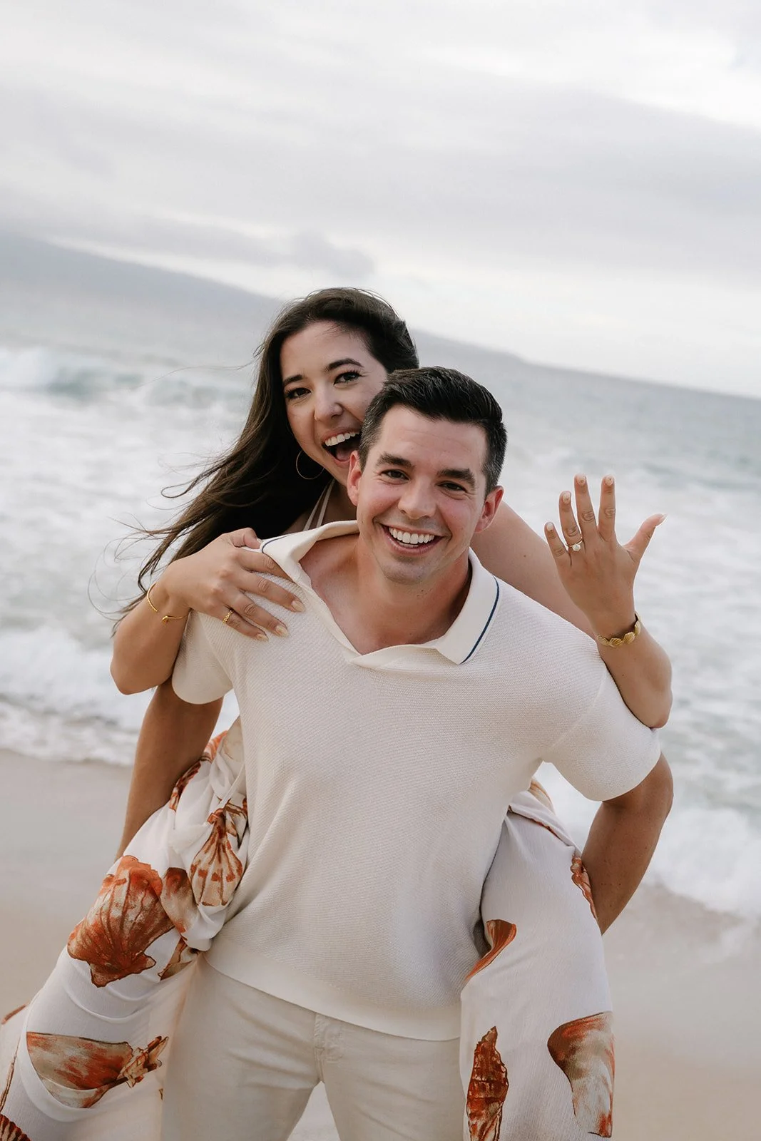 Engagement photos on Maui
