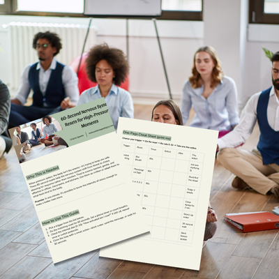 60-Second Nervous System Resets for High-Pressure Moments