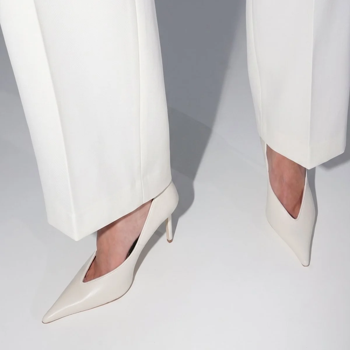 PAM PUMPS IN IVORY