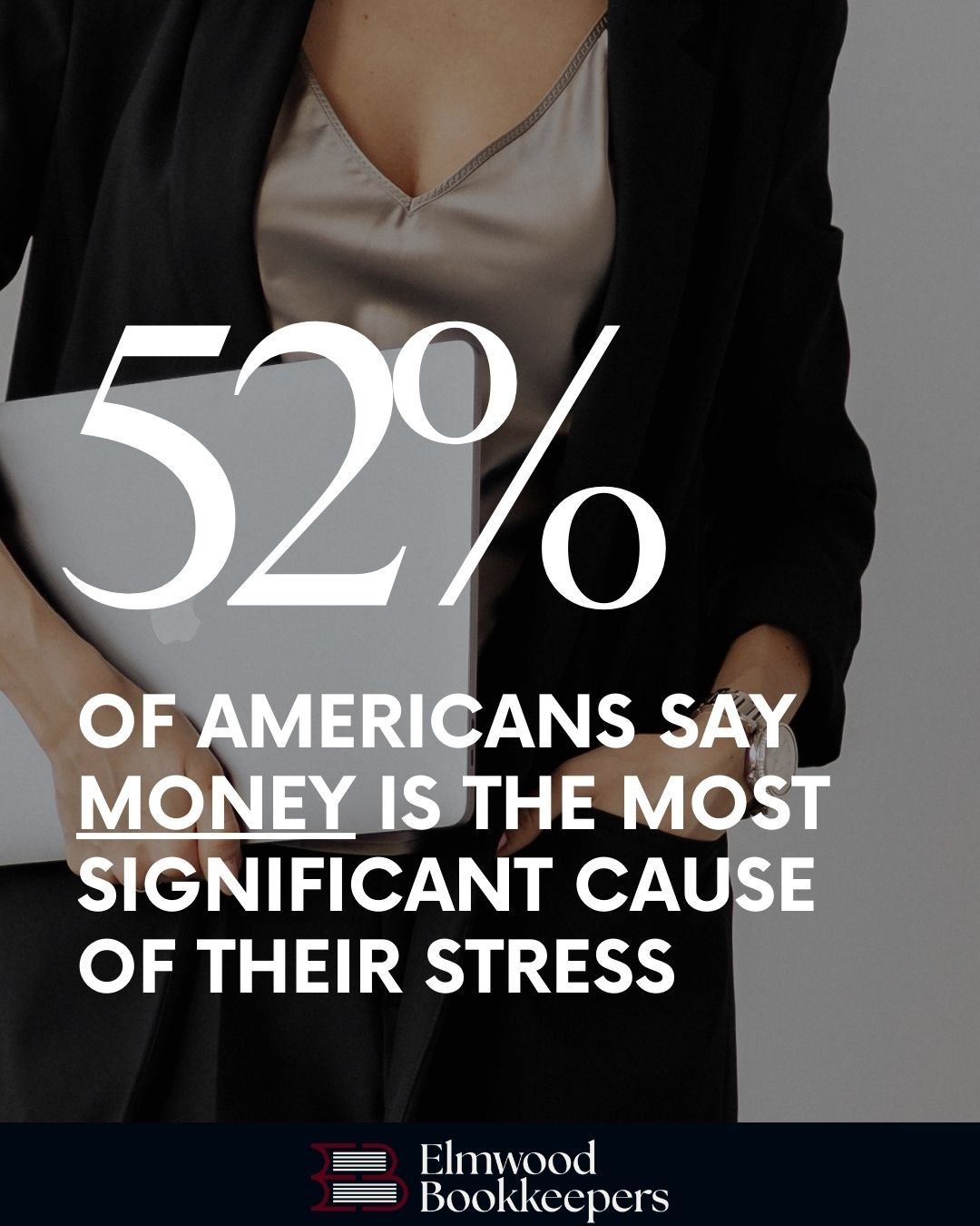 May is Mental Health Awareness Month, so I want to chat about the effect finances can have on your mental health.

According to a 2023 study by Bankrate, more than HALF of Americans name money as the number one stressor in their lives. 💸

To put it 