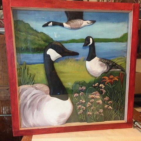 Mayo Clinic Shadowbox Commission: Geese