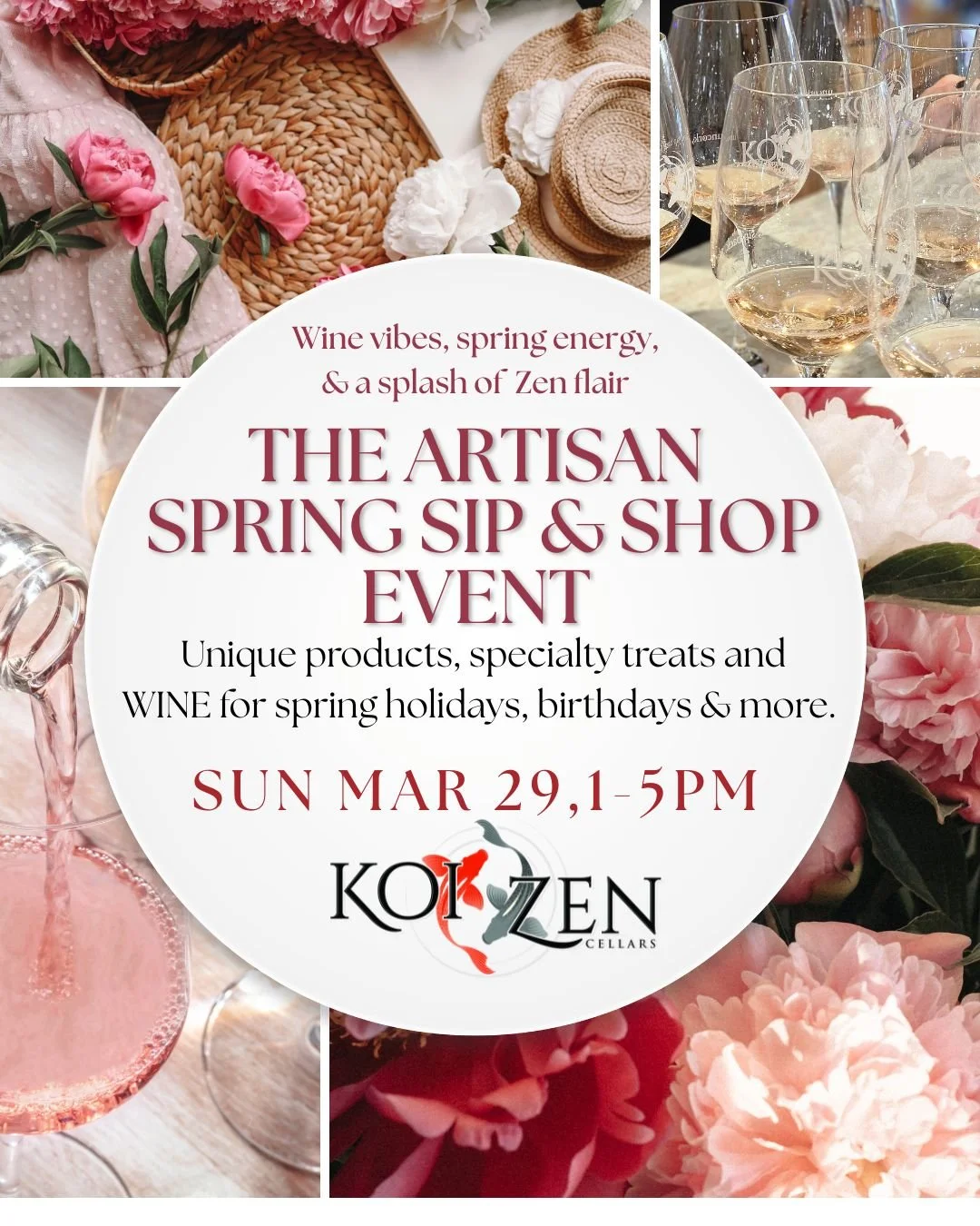 Artisan Spring Sip and Shop