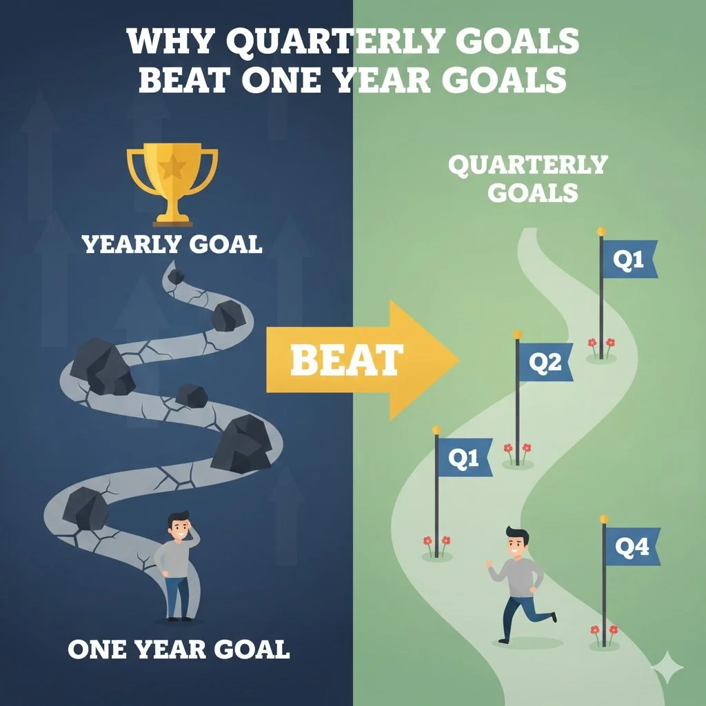 Why Big Yearly Goals Fail (and What Works Better)