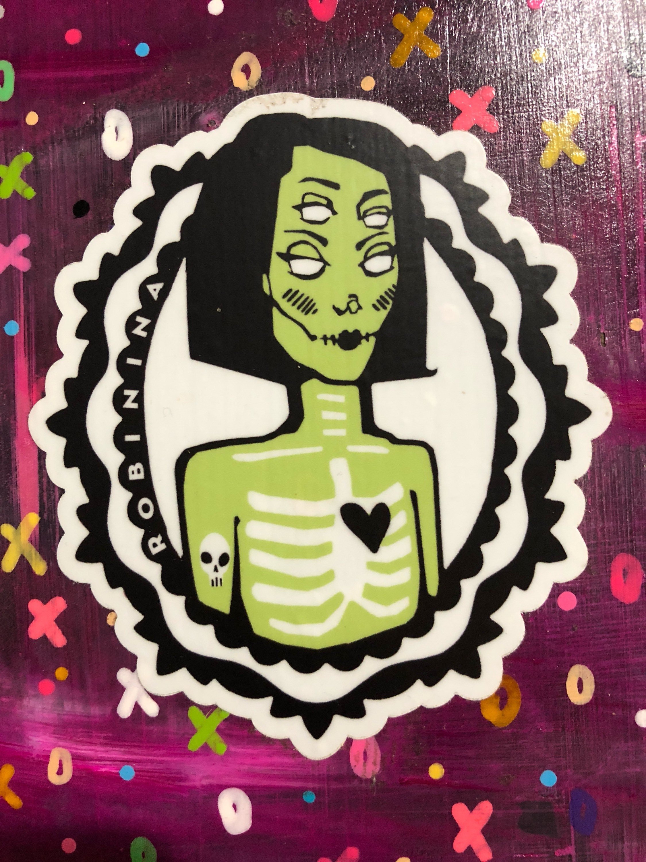 Delores Zombie sticker - Robinina