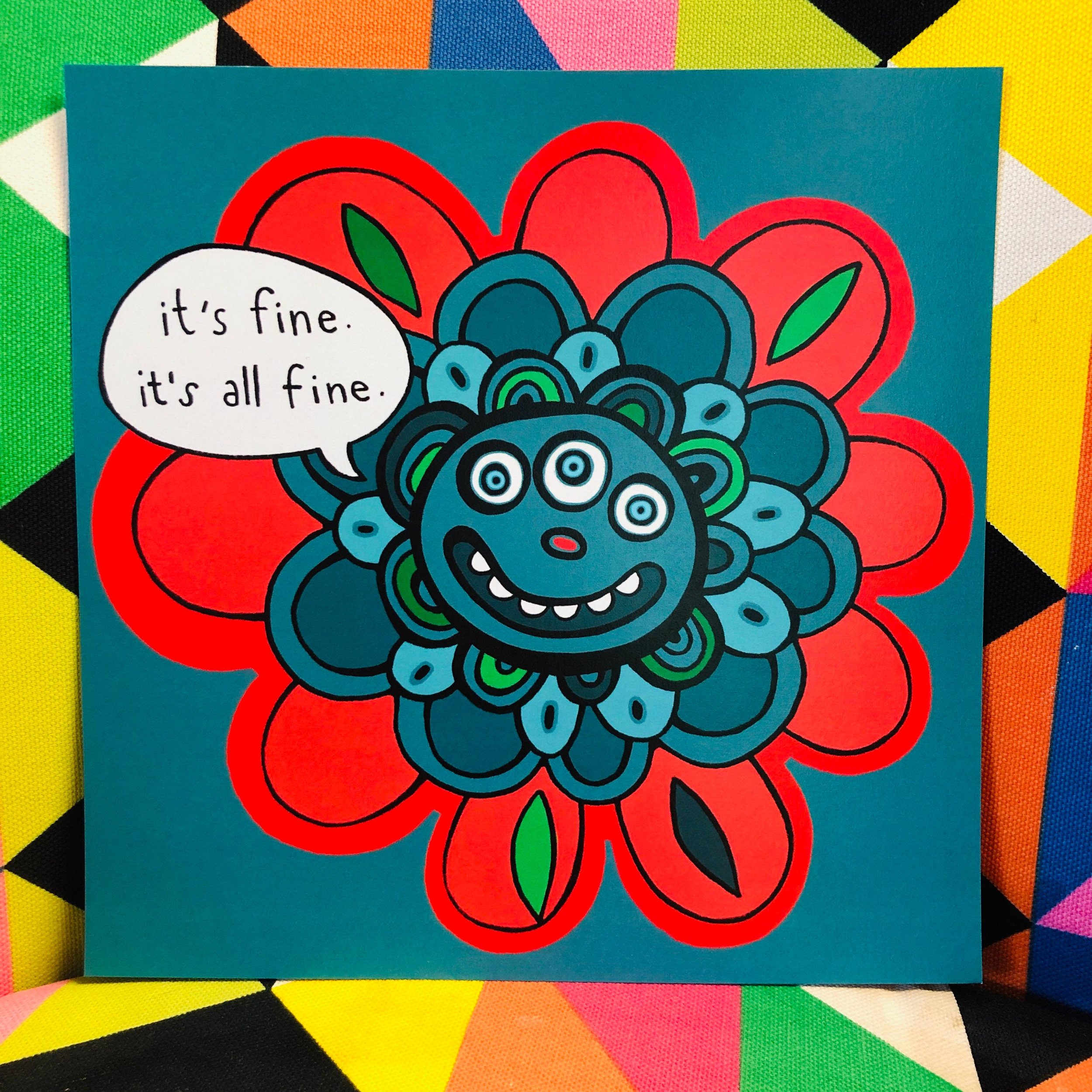 It’s fine. It’s all fine. - Robinina
