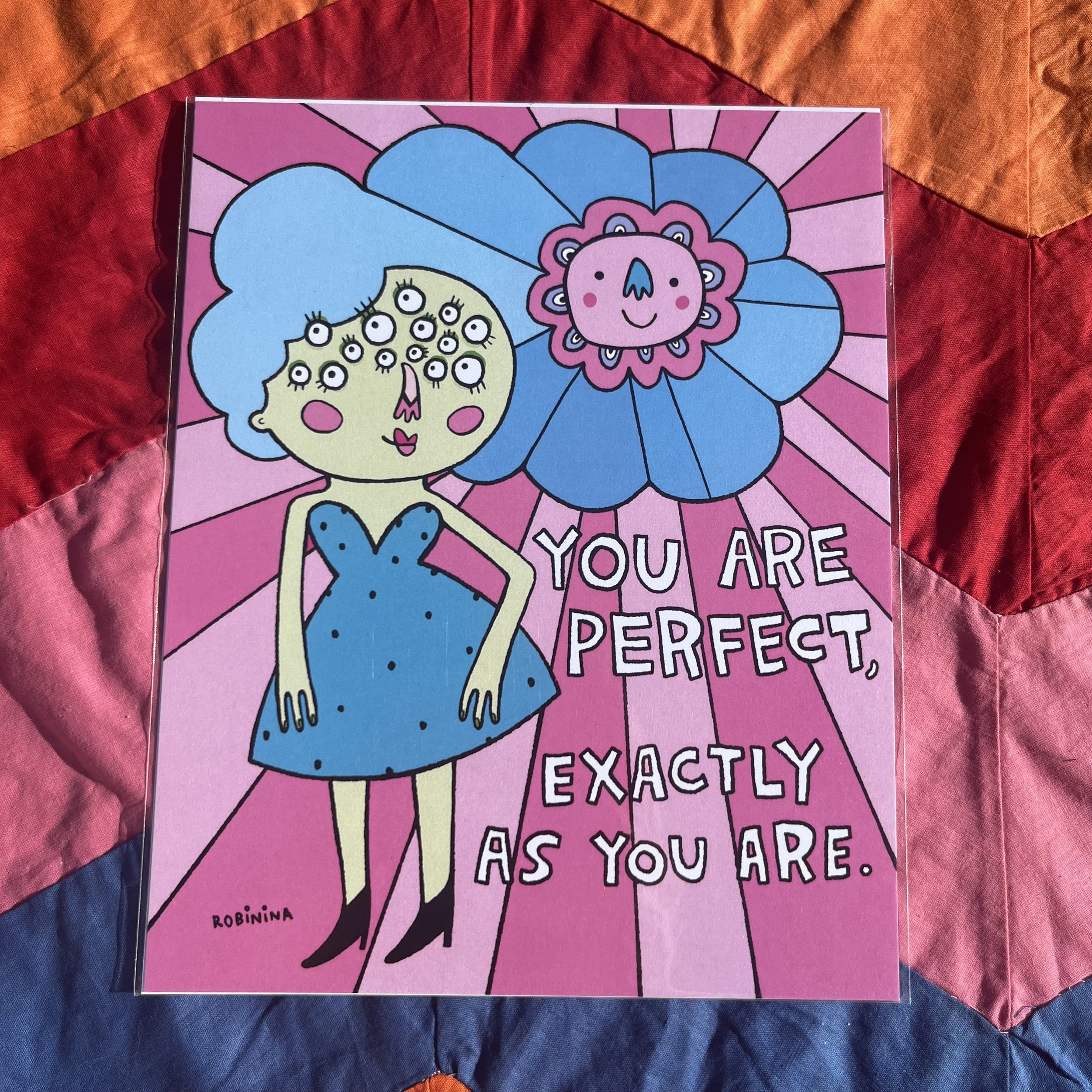You are Perfect, in pink! - Robinina