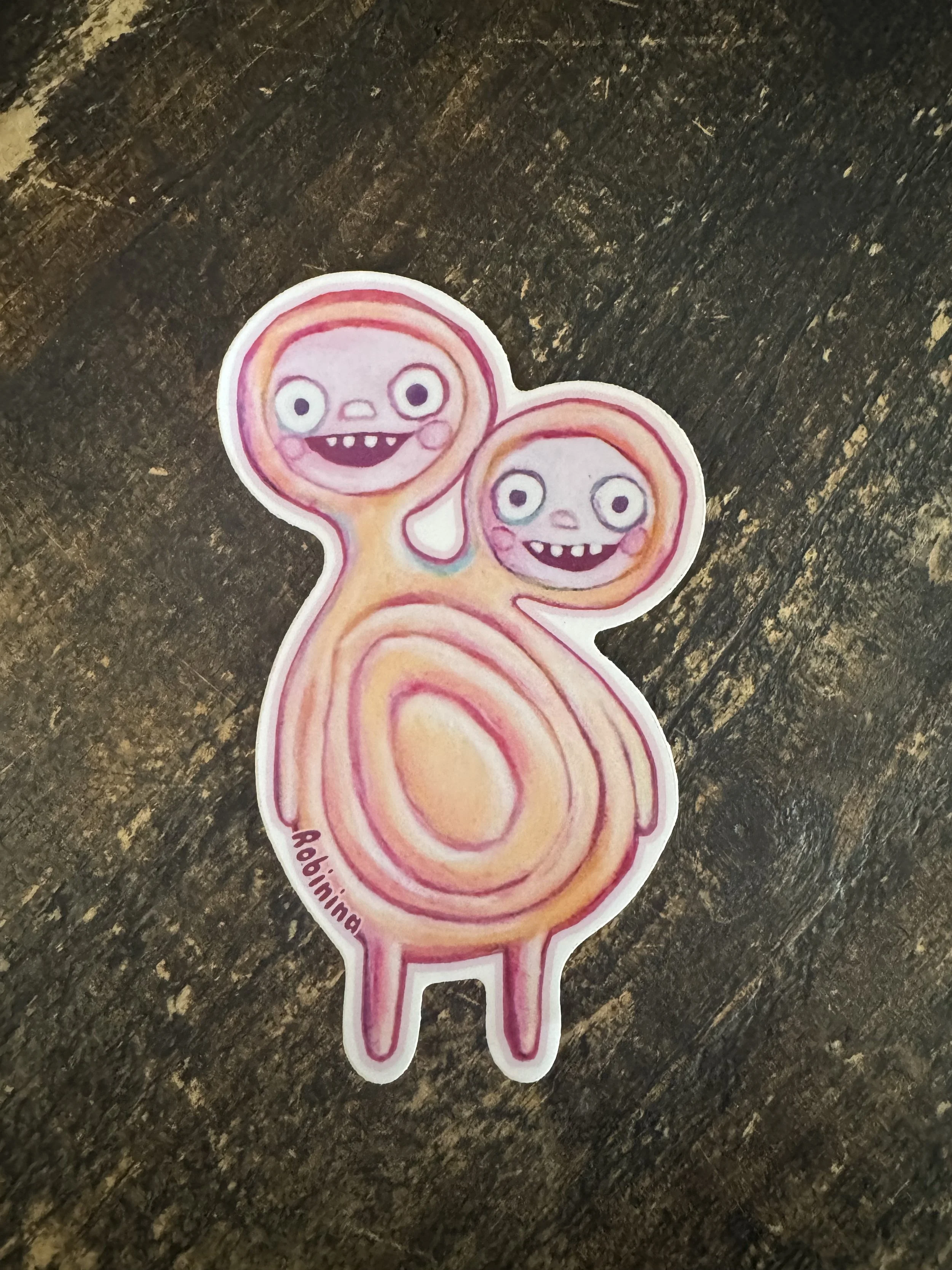 Best Friends Forever Large Vinyl Sticker