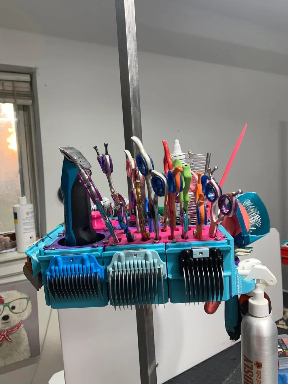 Custom Cube Caddy — Vanity Fur Grooming