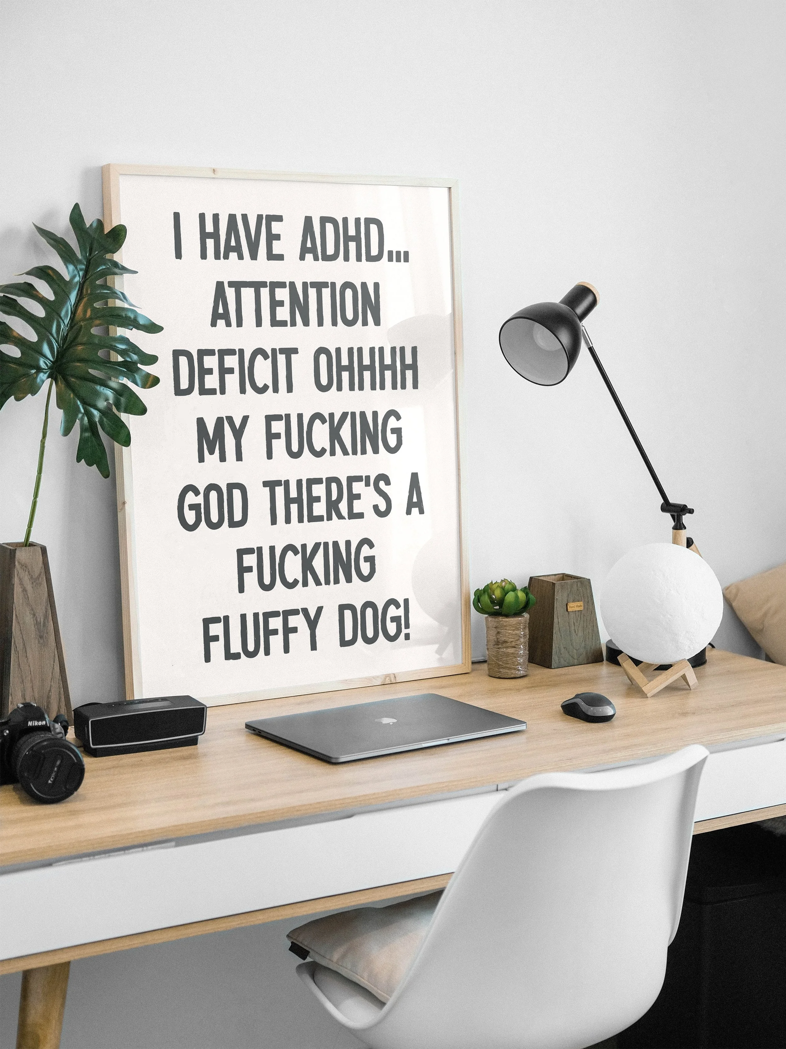 ADHD Fluffy Dog