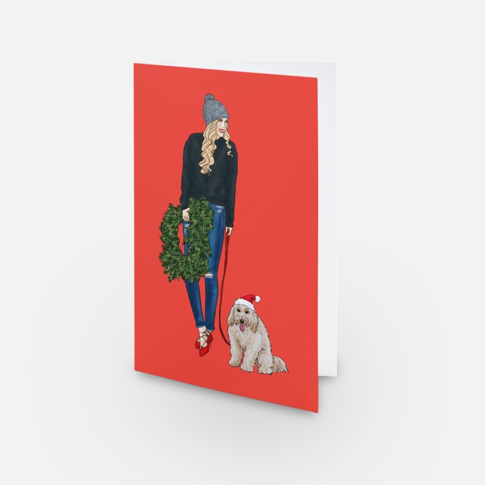 Holiday Hustle (Fair skinned) Card-Pack of 3