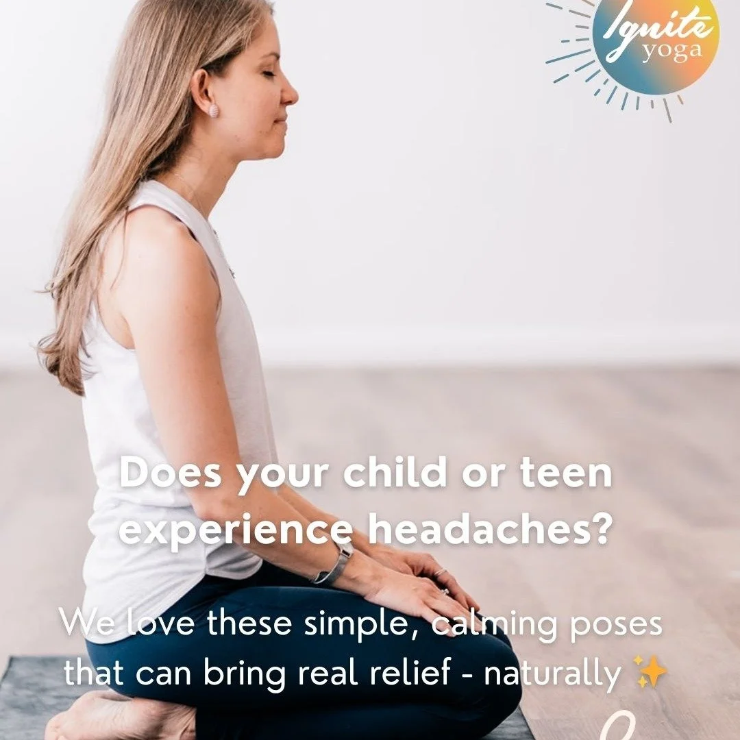 ✨Yoga Magic for Headaches - naturally 🌿

Try these 3 soothing, child friendly poses:

🪶 Legs-Up-the-Wall Pose (Waterfall Pose)

A calming inversion to help circulation and soothe tired, fatigued bodies.

 &rarr; Sit with one hip against a wall, gen