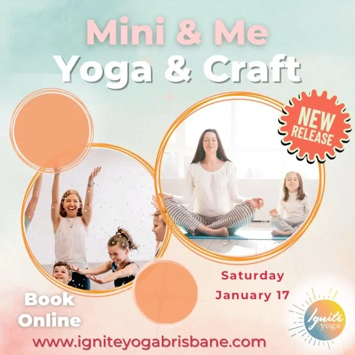 ✨Just released! January Workshops for Families + Teens 🧘&zwj;♀️

So many families reached out who couldn&rsquo;t make it to our recently SOLD OUT workshop, so we&rsquo;ve opened a second Mini + Me Yoga &amp; Craft workshop for January.

PLUS a speci
