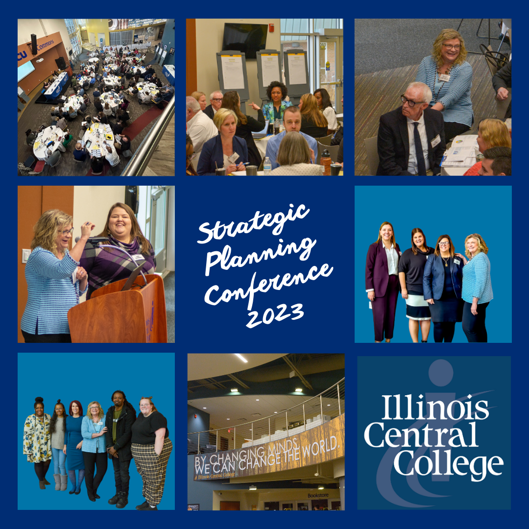 Social Media Post
[Illinois Central College]

Link in Bio/Post Copy to Strategic Planning Webpage