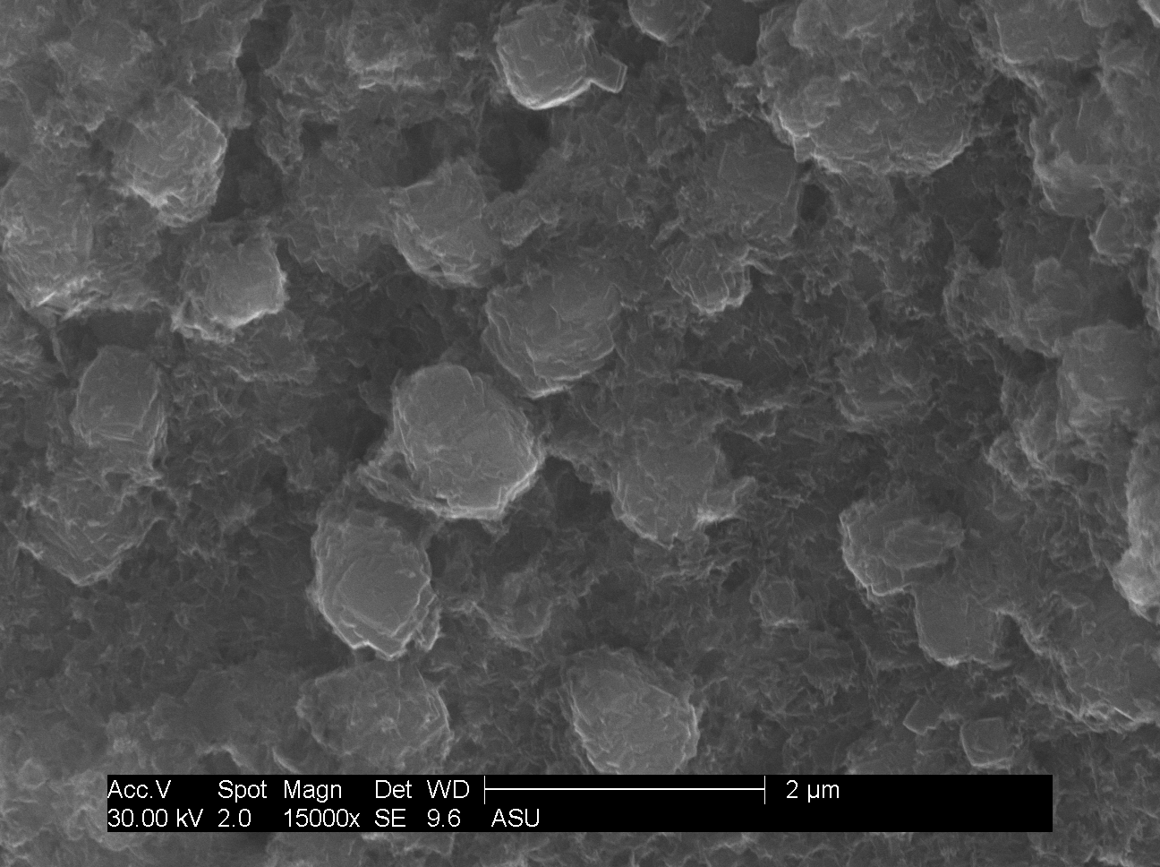 Green rust particles on a micron scale (Nature Geoscience, 2022).
