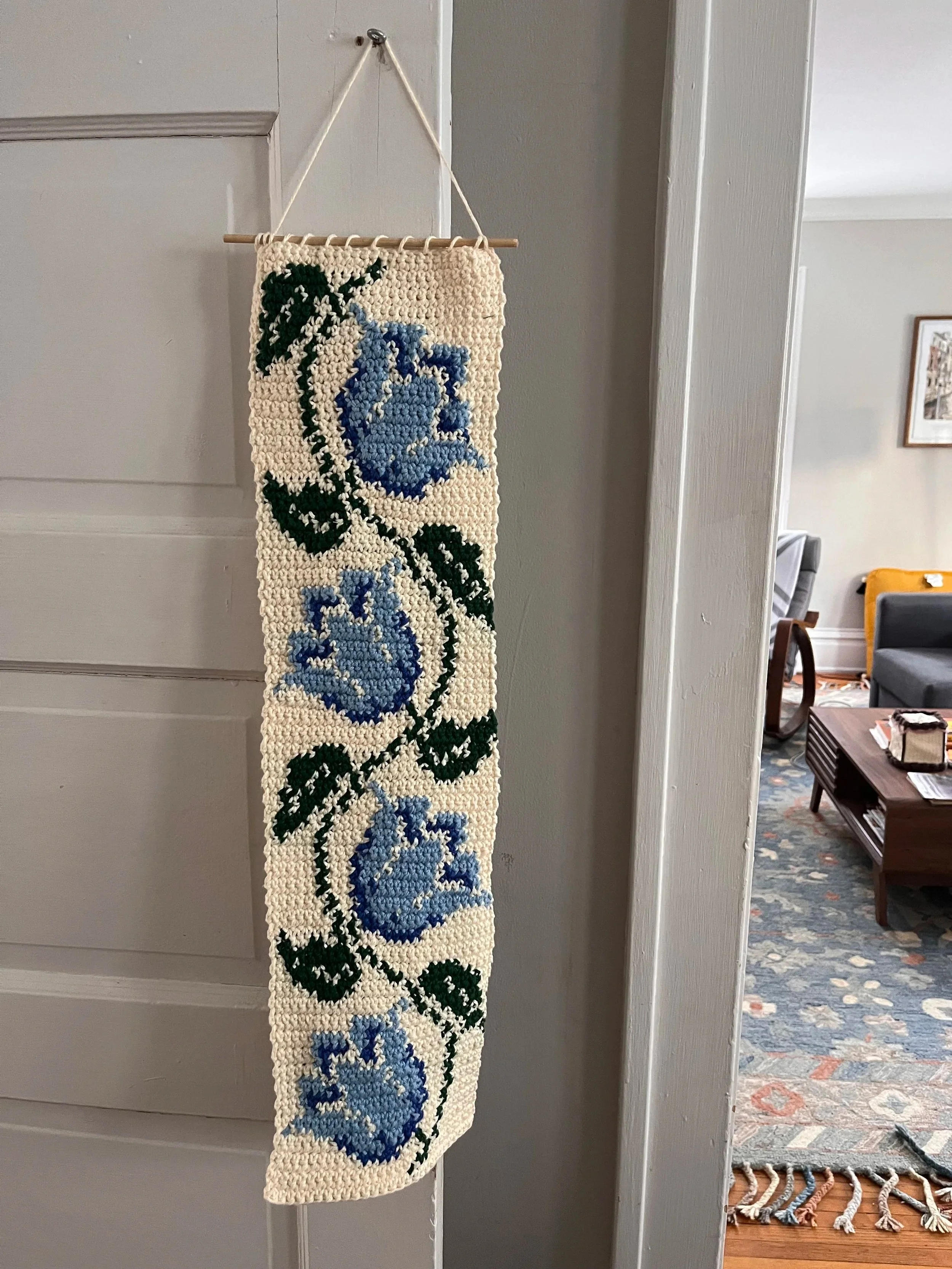 Floral tapestry