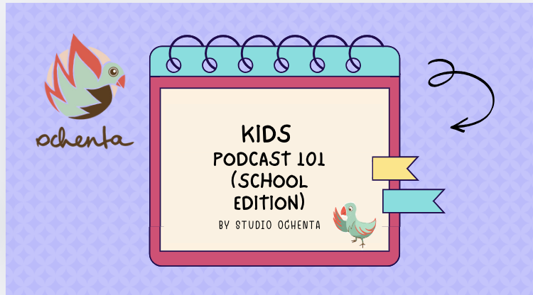 🎙️ Kids Podcasting Workshop (Ages 9-11) – Turn Your Ideas into a Podcast! ( 🏫 School & Classroom Edition- Paris-based)