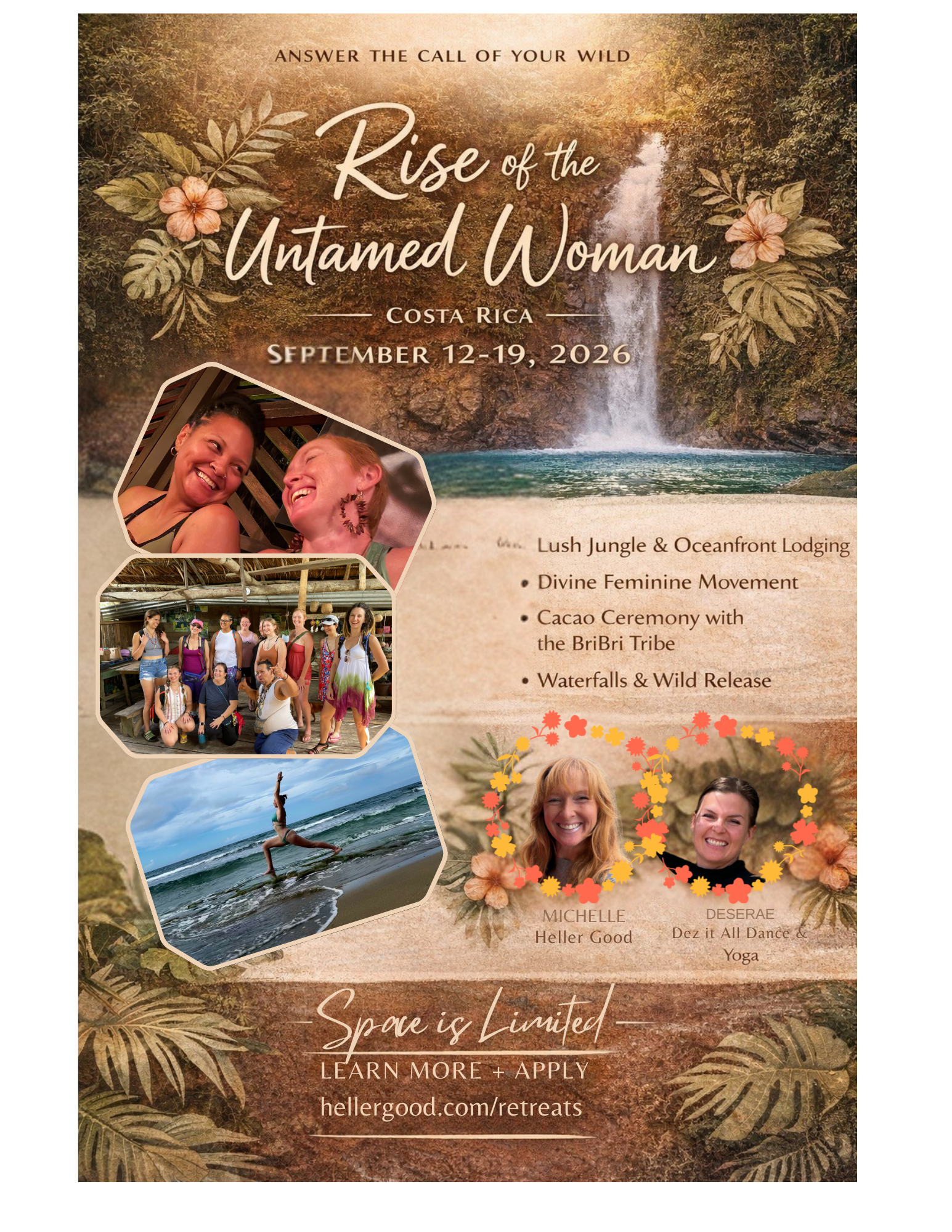 Rise of the Untamed Woman: Rooted,Wild and Rising… Costa Rica