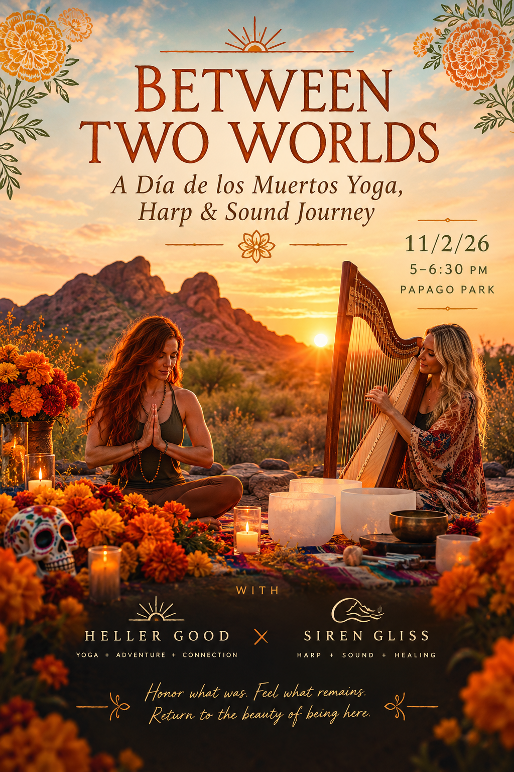 Between Two Worlds: A Día de los Muertos Yoga