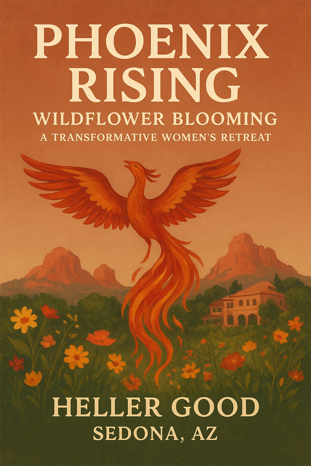 Phoenix Rising: WildFlower Blooming. A Transformative Women's Retreat in Sedona, AZ
