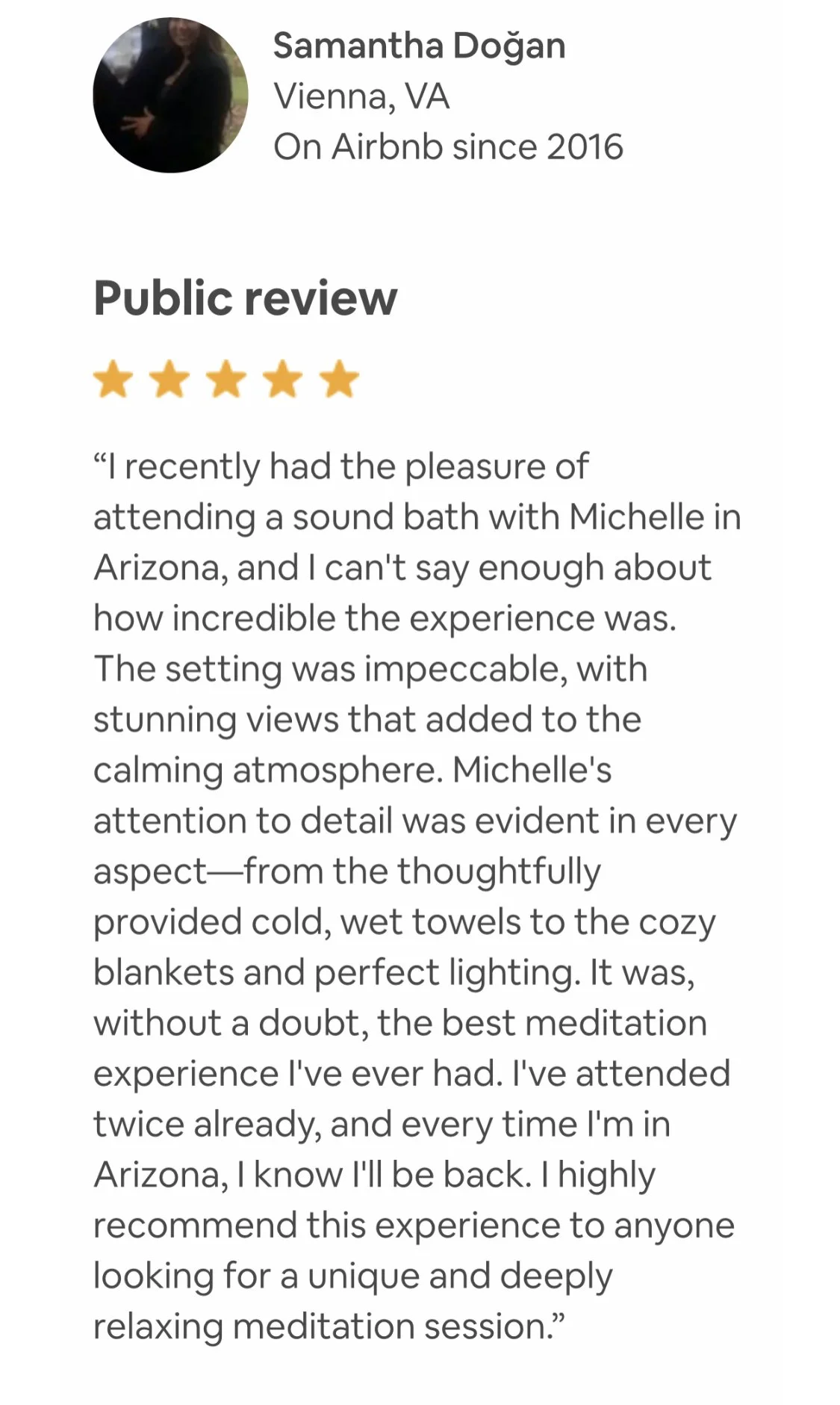 Sound Meditation under the Stars with Heller Good. I recently had the pleasure of attending a Sound Bath with Michelle in Arizona, and I can't say enough about how incredible the experience was. The setting was impeccable, with stunning views that ad