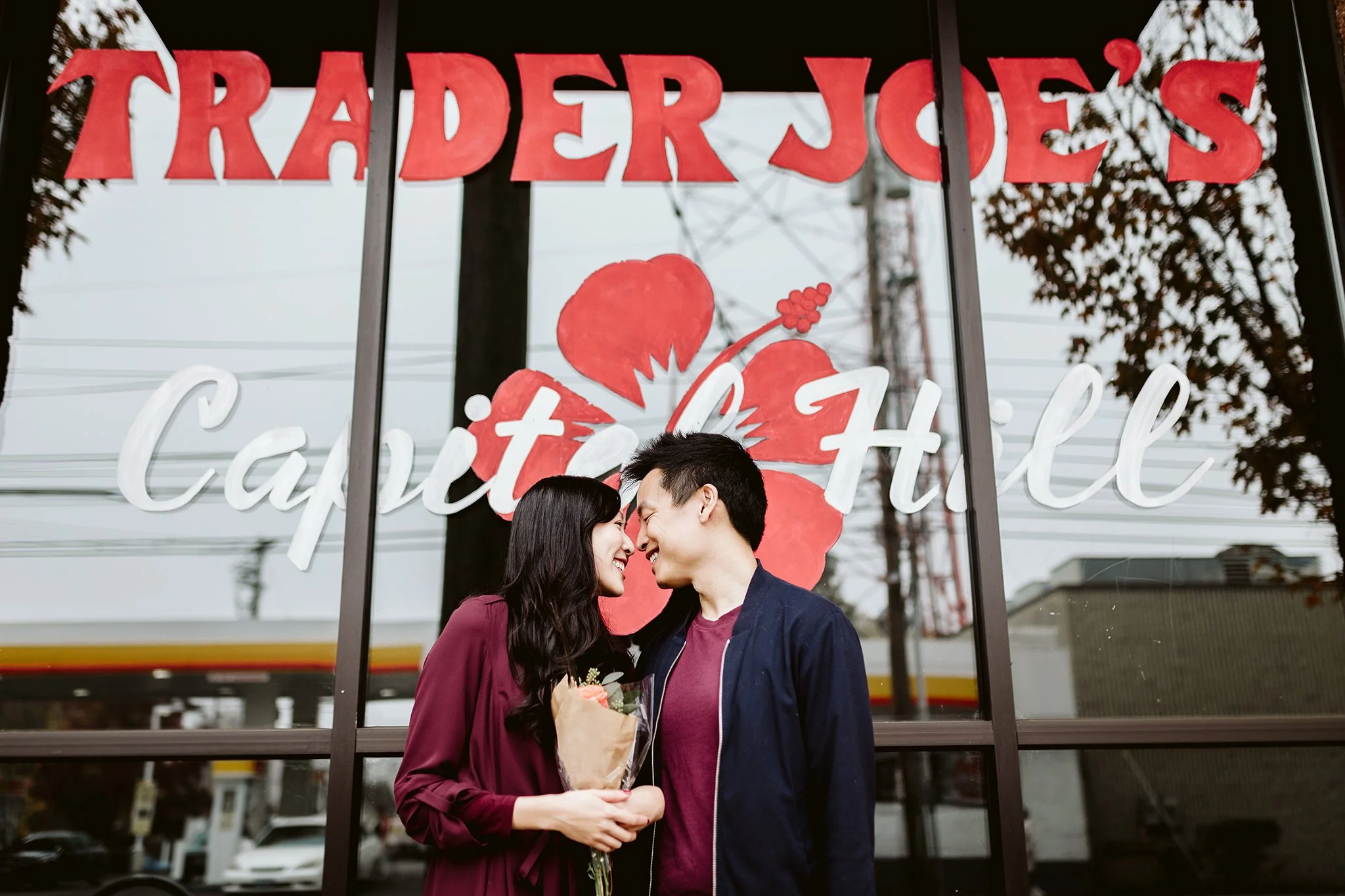 Trader Joe’s Engagement Session / Seattle, Wa