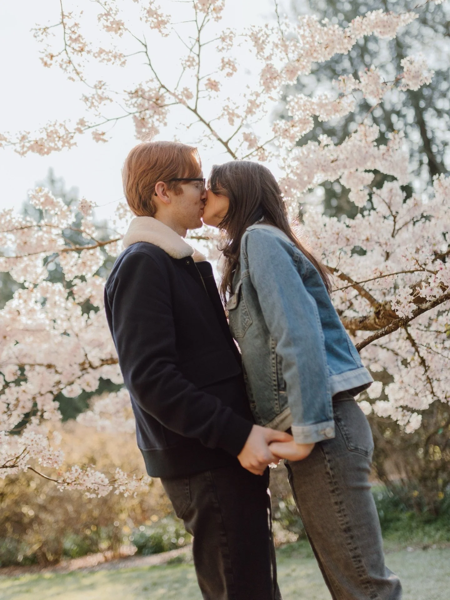 lucky to have caught some cherry blossoms this year! hii, spring. 🌸