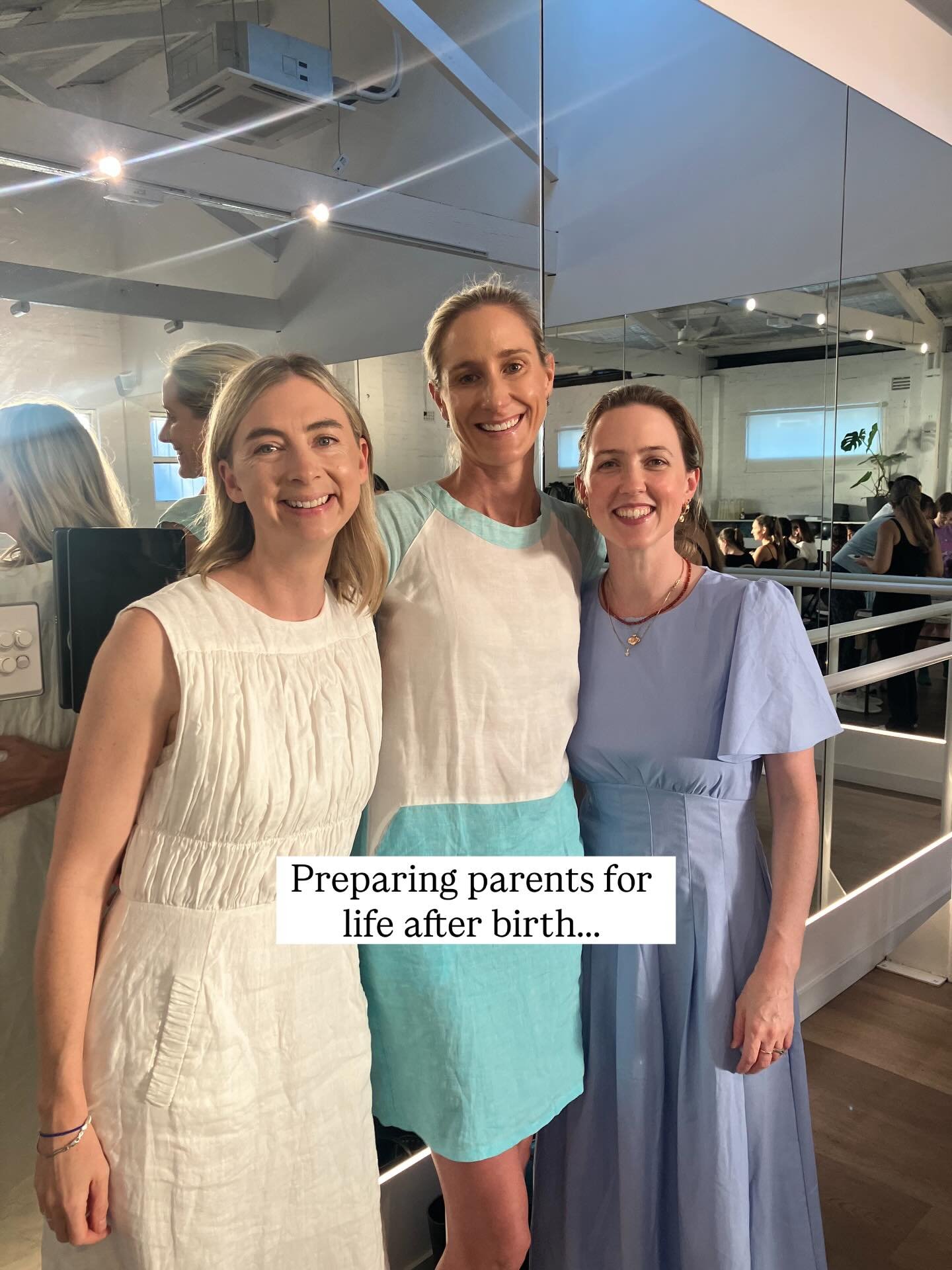 Postpartum preparation starts long before your baby arrives 💫

Last Thursday, I was back at @scout___studios for our biannual Prenatal Night, joined by @dr.eliza.hannam of @nurturedmedical and @the.whole.mother 

The evening began with prenatal pila
