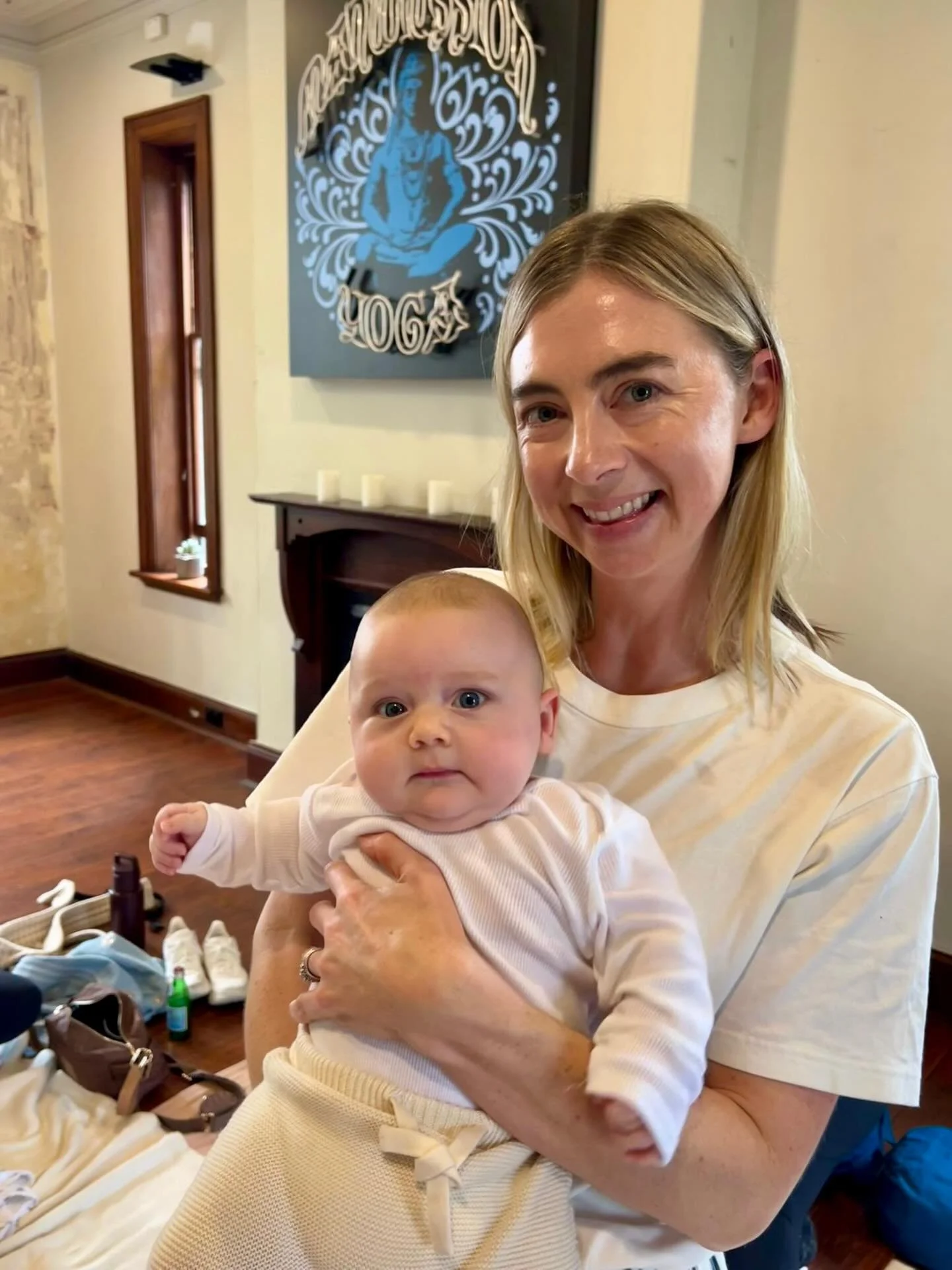 The Bond: Baby Massage &amp; Mother&rsquo;s Circle
✨ 2 spots left for July

A very special little moment from the end of Monday&rsquo;s class 🤍

Sometimes it's often right at the end, after the massage, when babies are calm or asleep, that the real 
