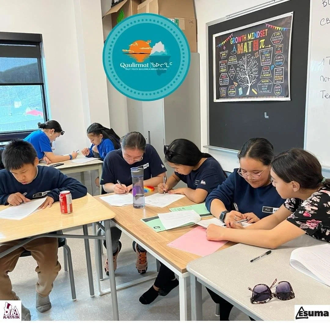 We started thinking about which colleges we'd like to attend, and which programs we'd like to enroll in. 
#qaulirmat #inuityouthbuildingabrightfuture