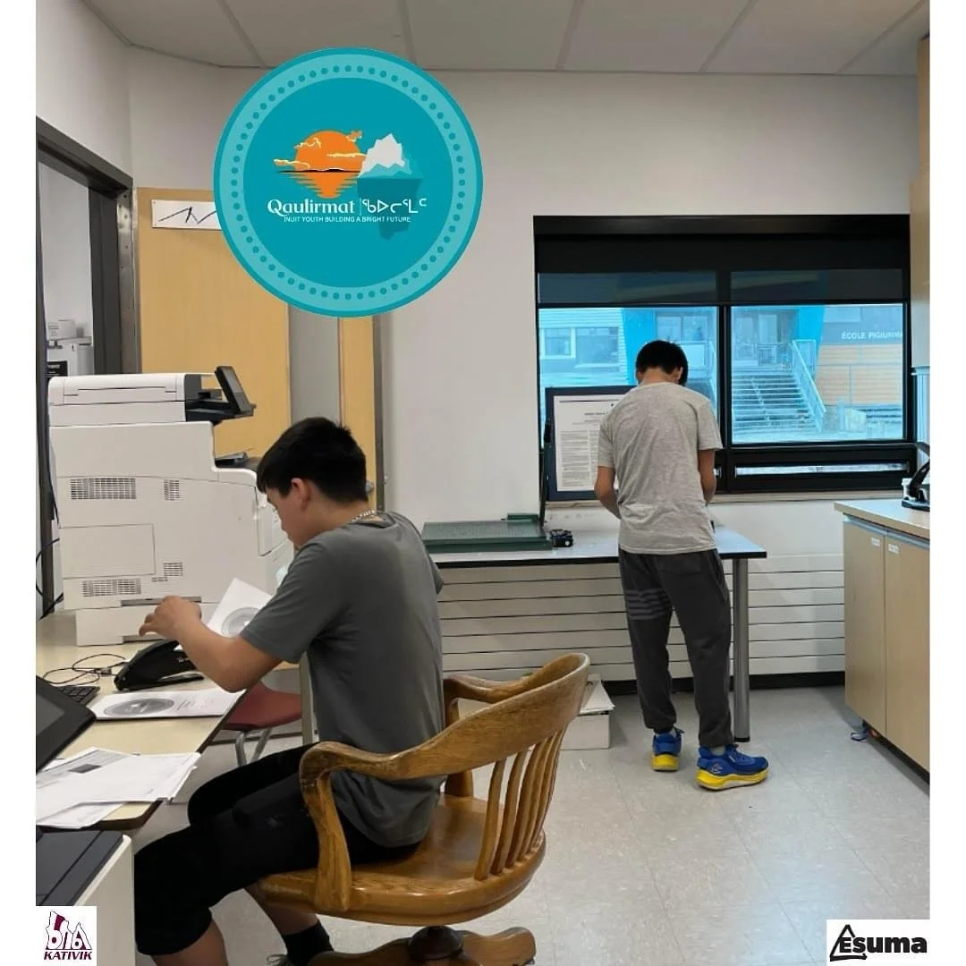 For us, Qaulirmat a place where we can keep learning & growing over the summer. We are here every week day.