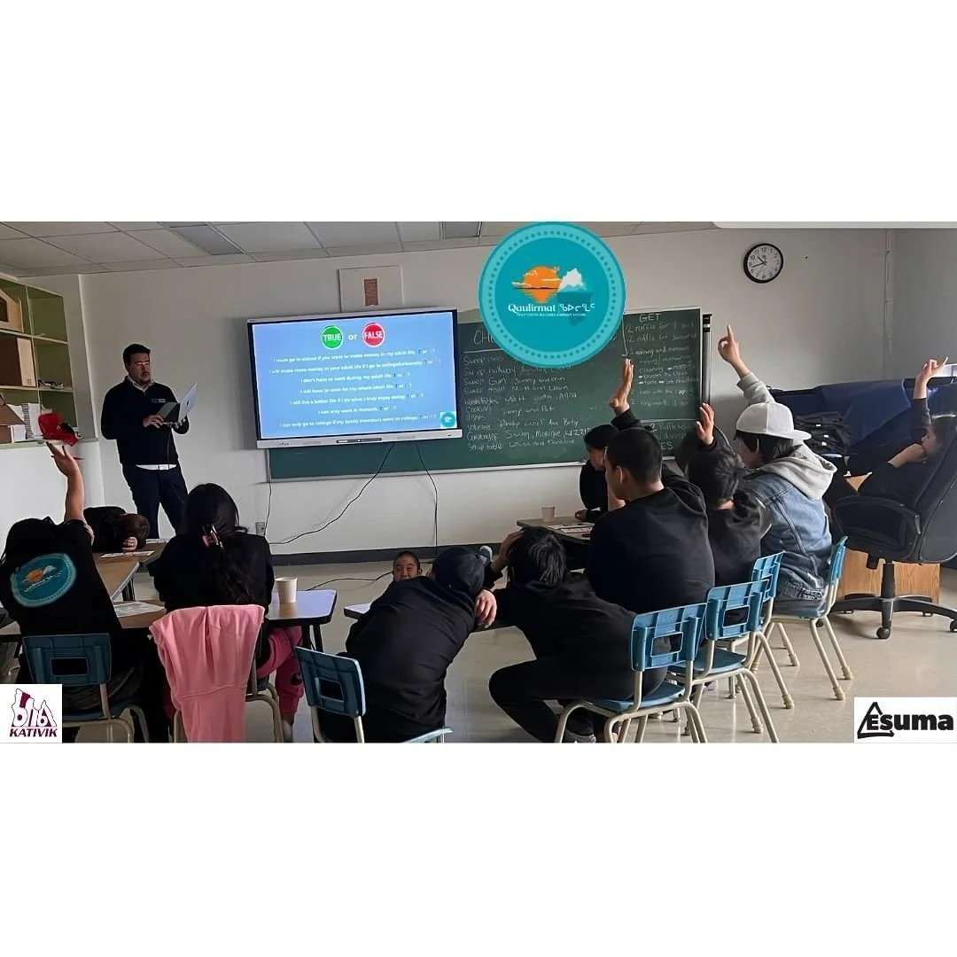 Debunking myths around college & postsecondary education has allowed us to ask the right questions. 
#qaulirmat #inuityouthbuildingabrightfuture