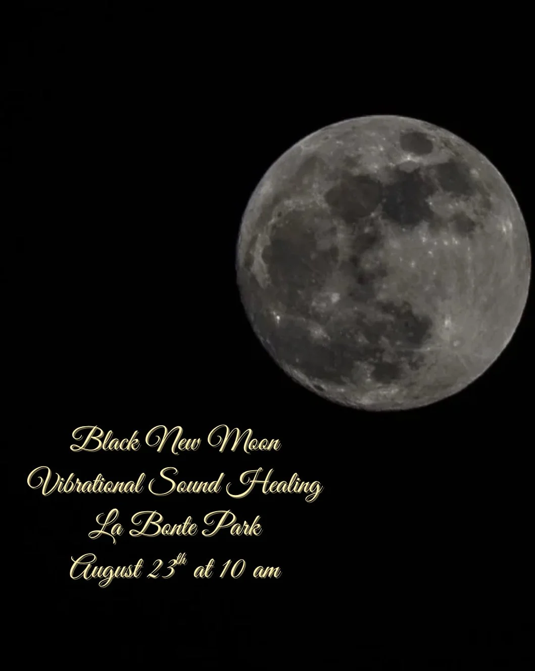 Black New Moon Vibrational Sound Healing with Theresa Chavez from Flowering Journey Wellness